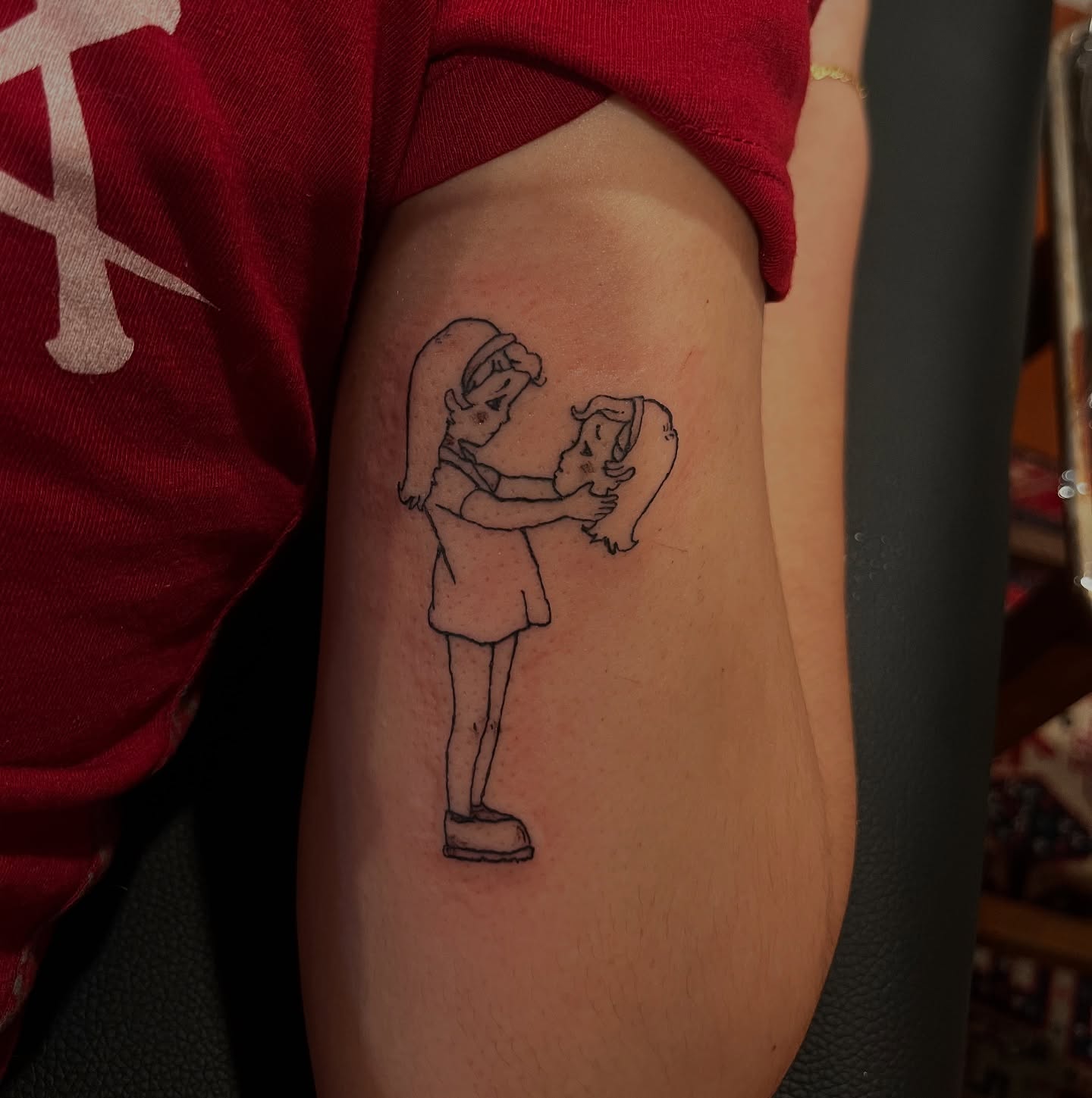 Tattoo by @inkedbymiranda — minimalist