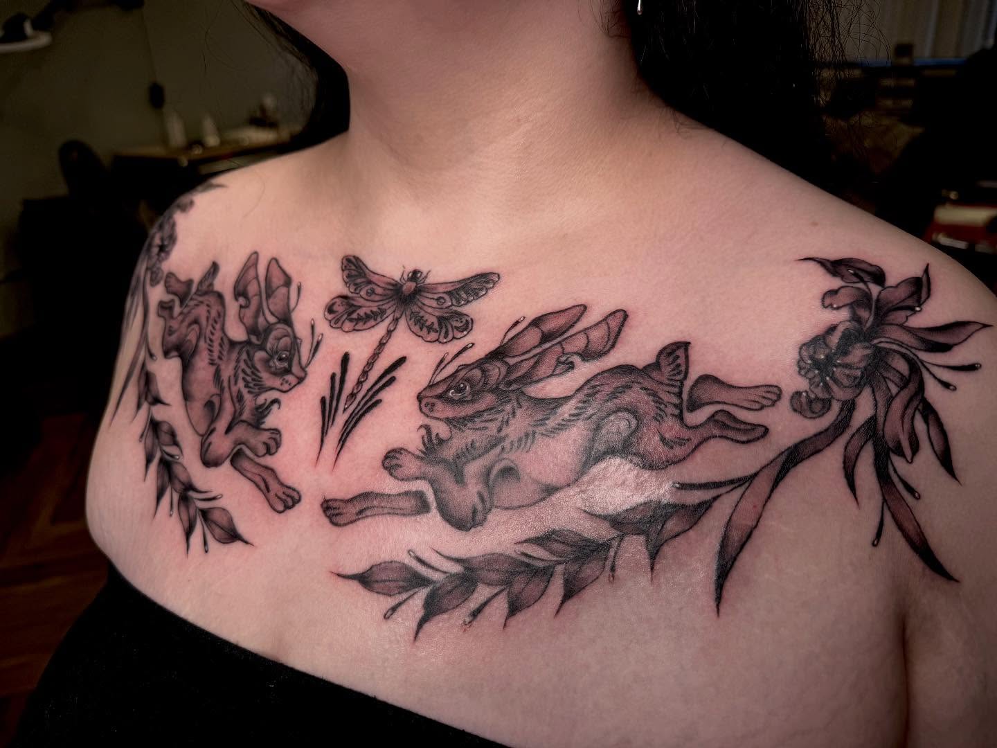 Tattoo by @inkedbykz — black_and_grey, realism