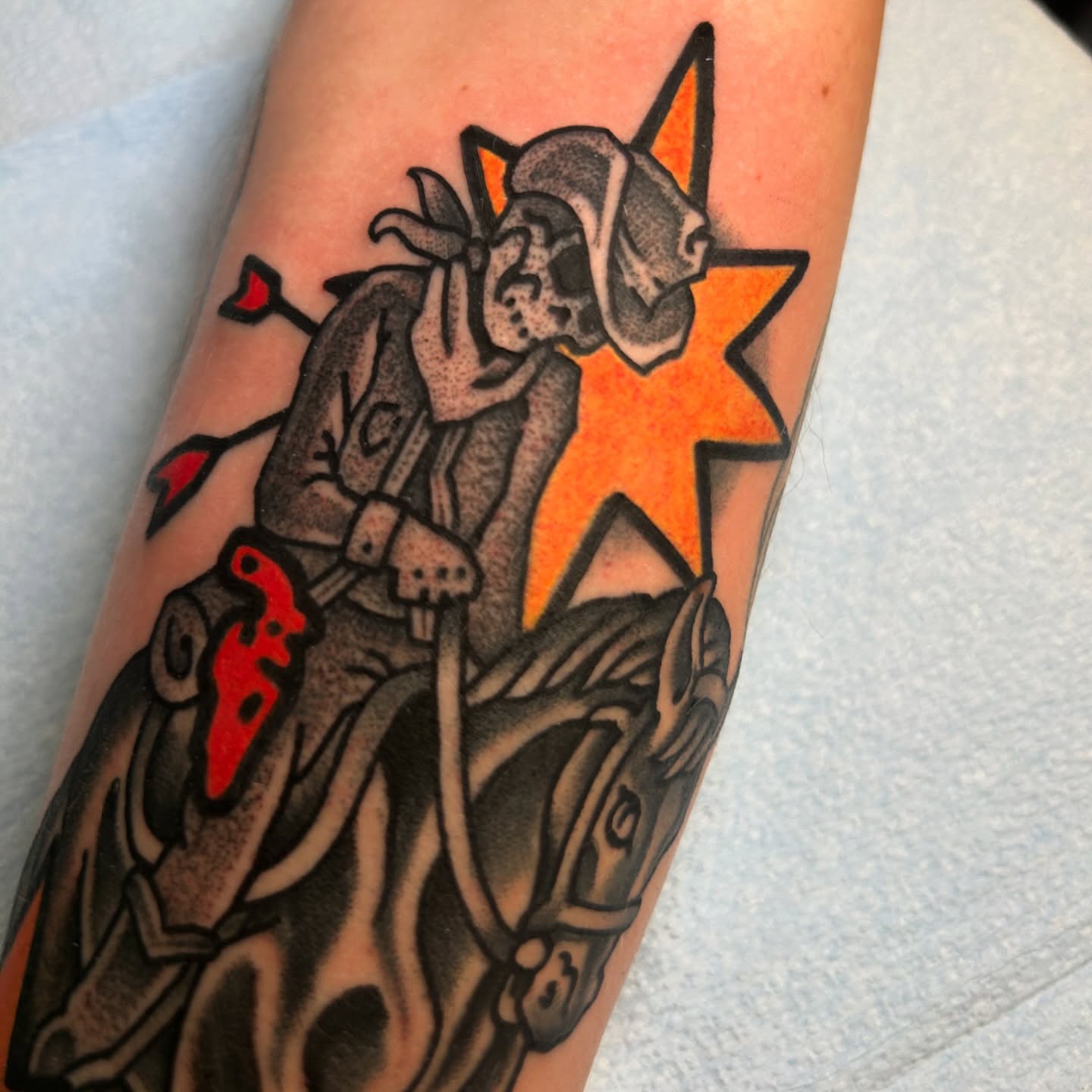 Tattoo by @catzilla_tattoos — american_traditional