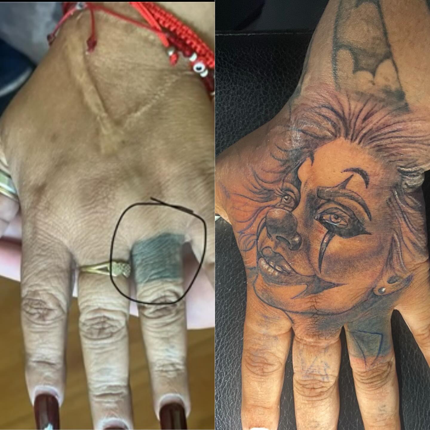 Tattoo by @chinos_tattoos โ realism, dark_realism