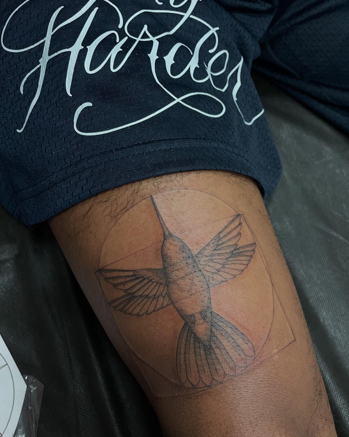 Tattoo by @tatubuny — geometric