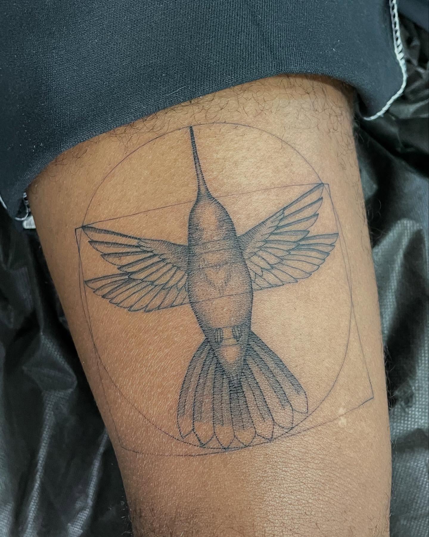 Tattoo by @tatubuny — geometric