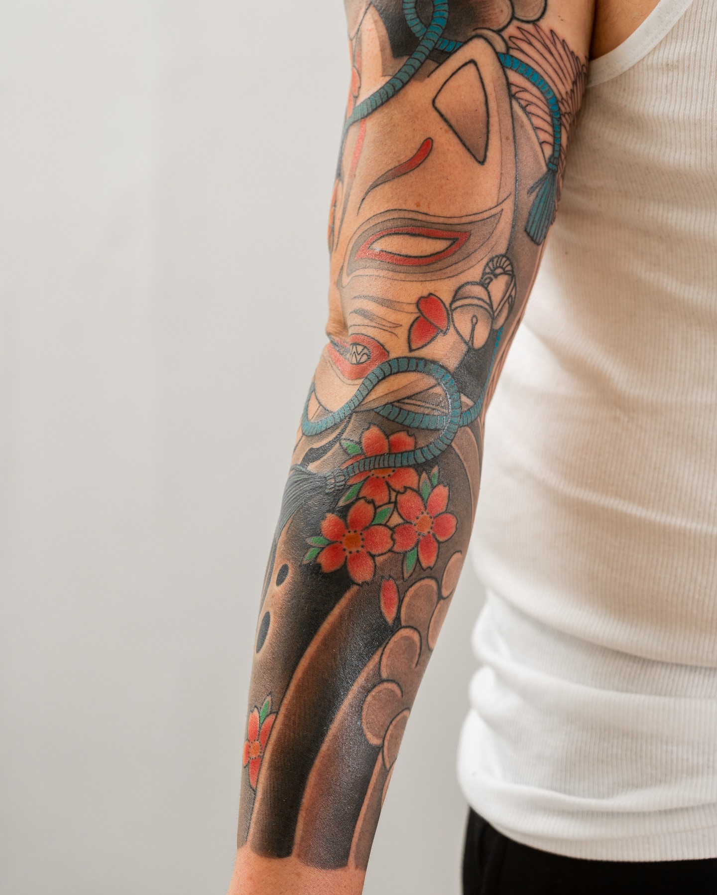 Tattoo by @red_lettr — american_traditional, dotwork