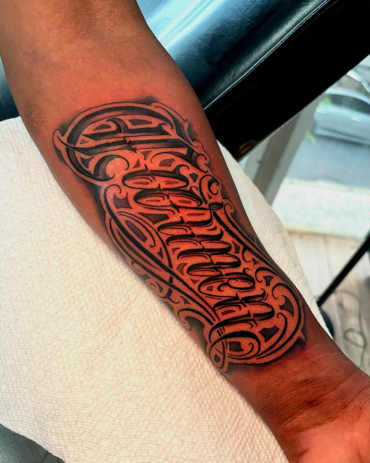 Tattoo by @daero_tattoo — tribal