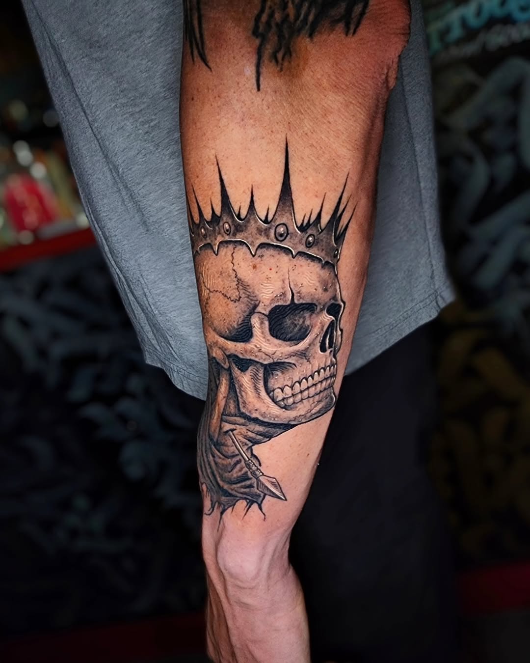Tattoo by @brytrue_tattoo — realism, black_and_grey
