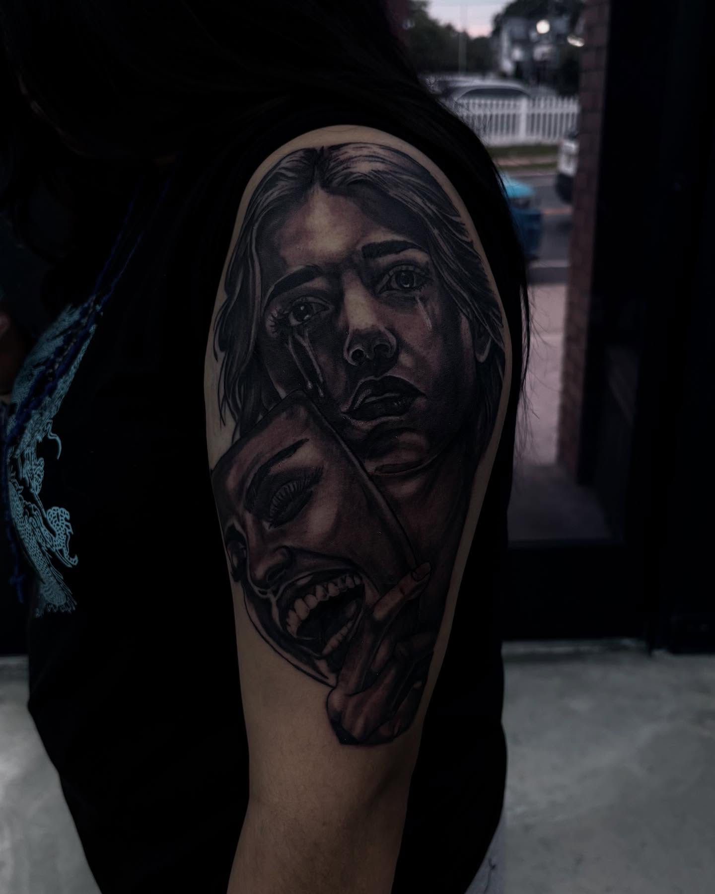 Tattoo by @inkbyisa_ — realism, dark_realism