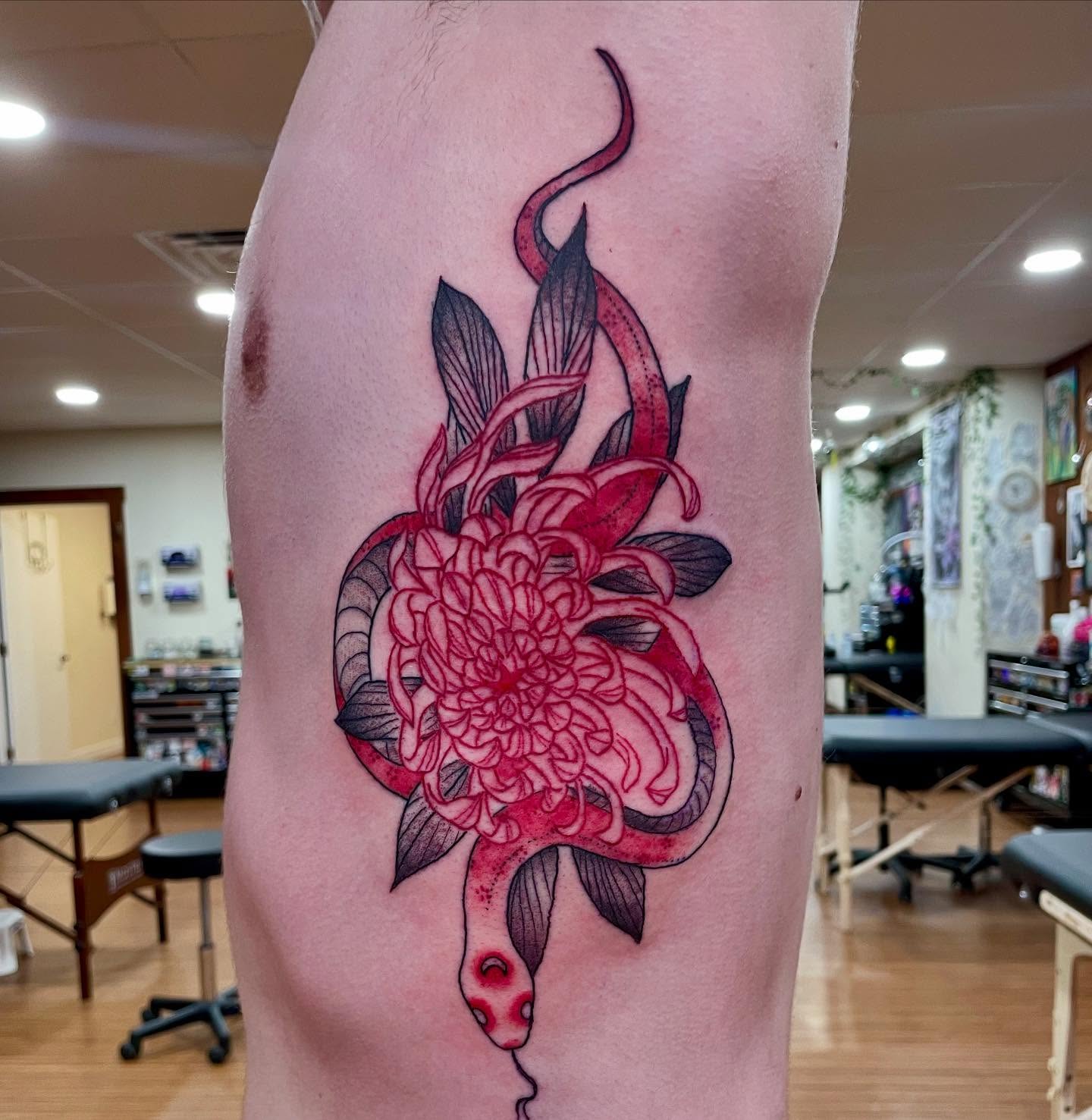 Tattoo by @idoitwithlittlepricks — neo_traditional, geometric
