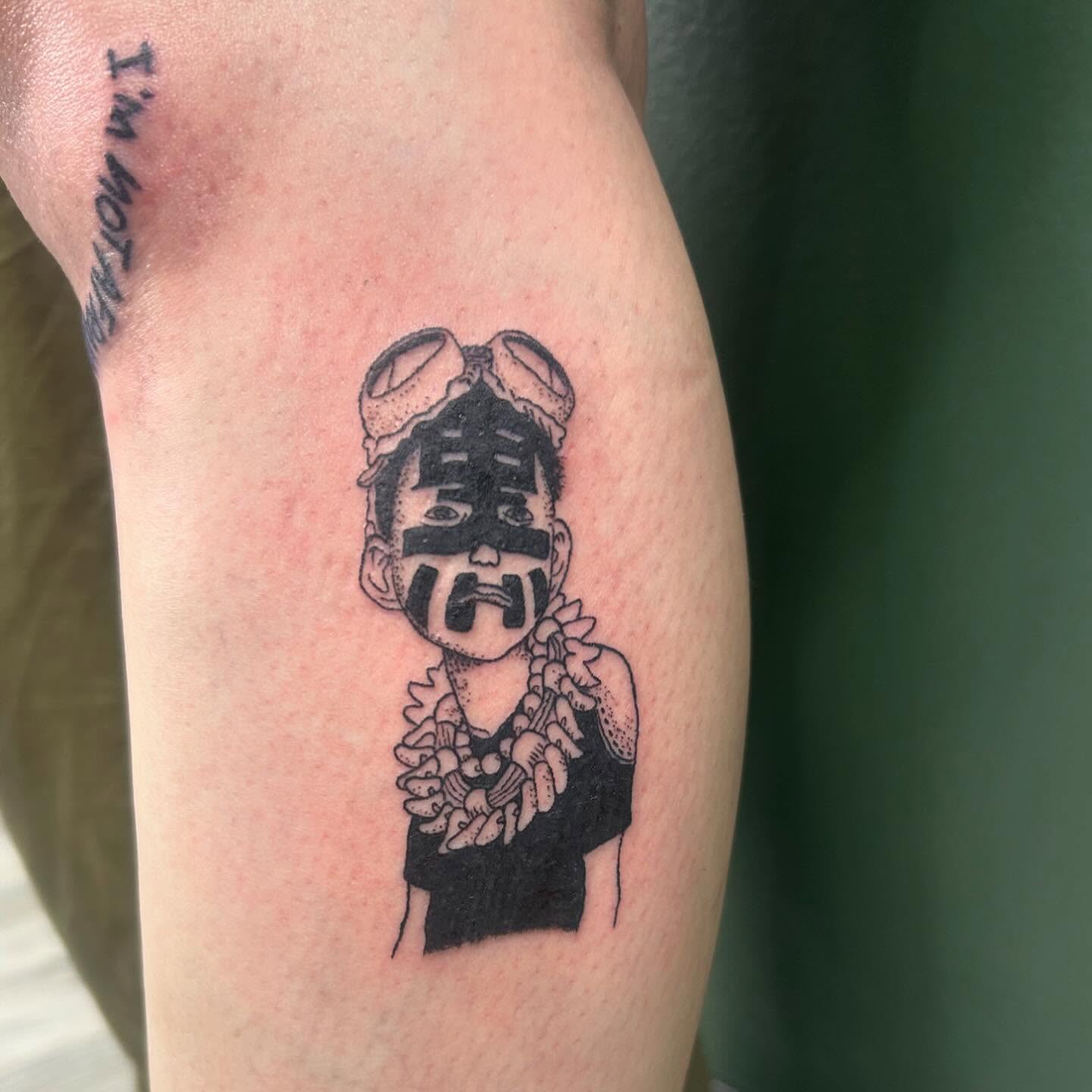 Tattoo by @emmysartemporium — black_and_grey