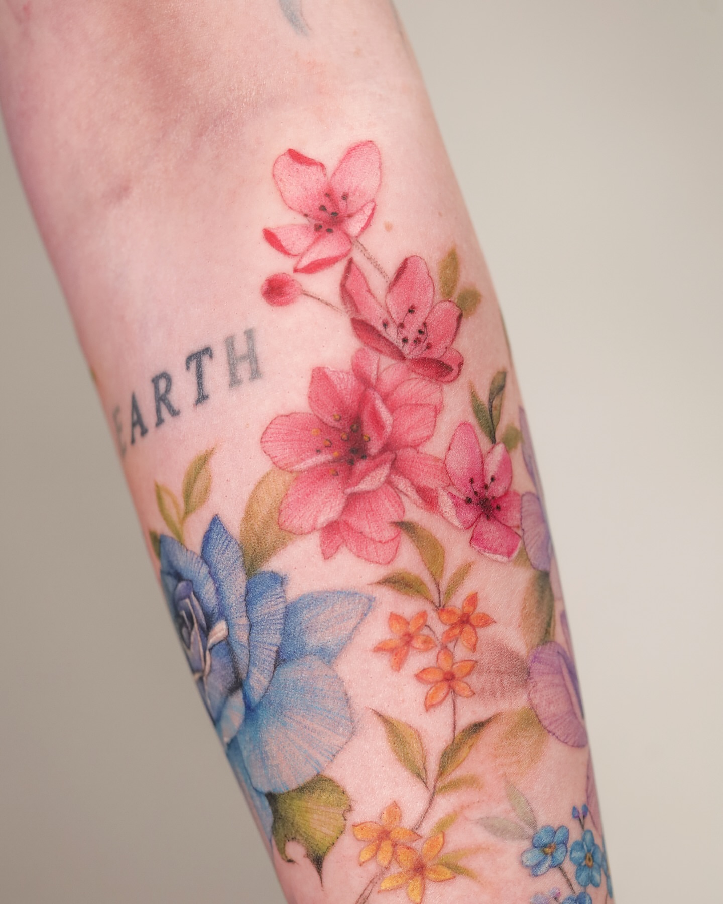 Tattoo by @tattooist_silo — watercolor