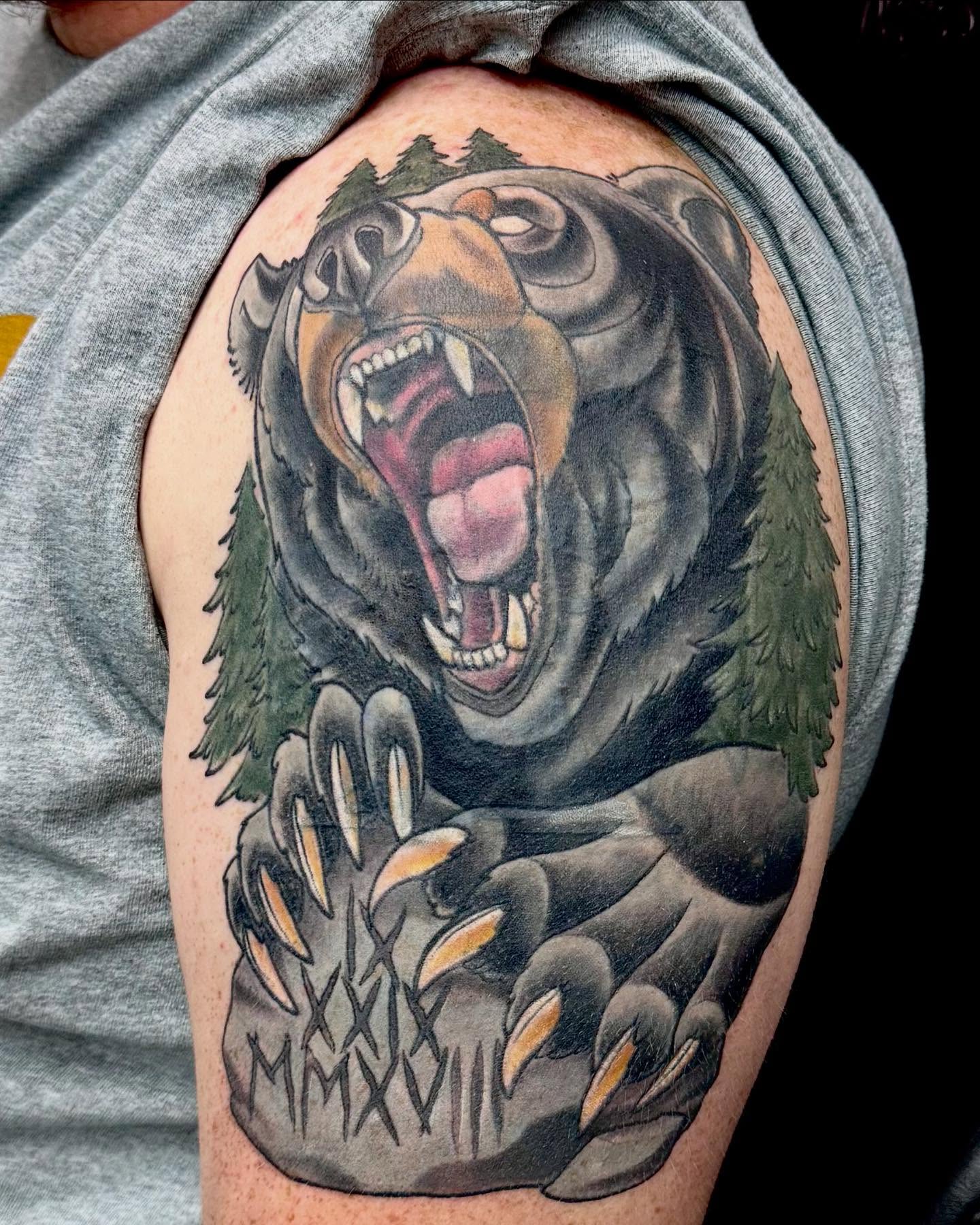 Tattoo by @tattoosbydizzy — realism, dark_realism
