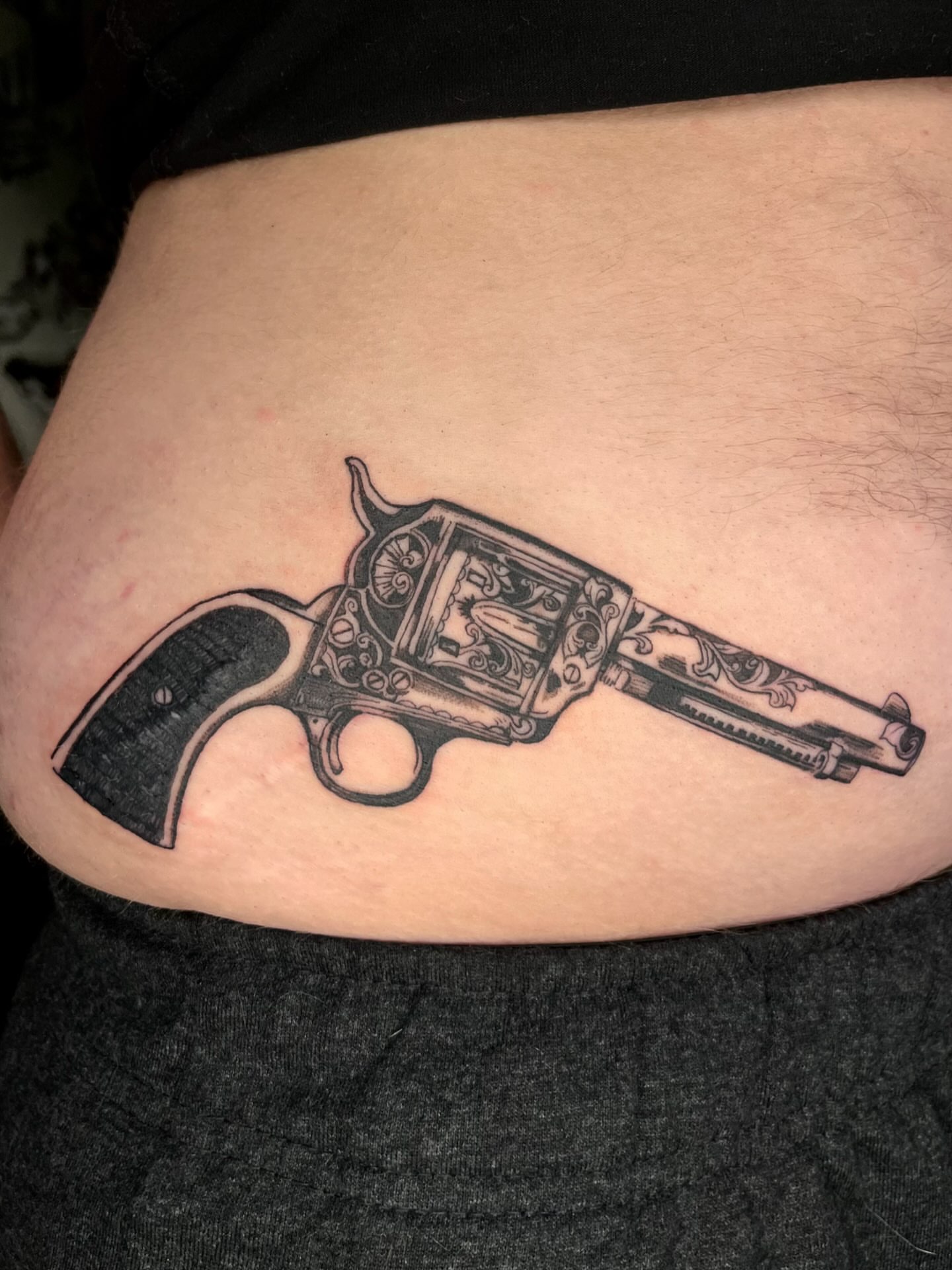 Tattoo by @rat_tattooille — black_and_grey