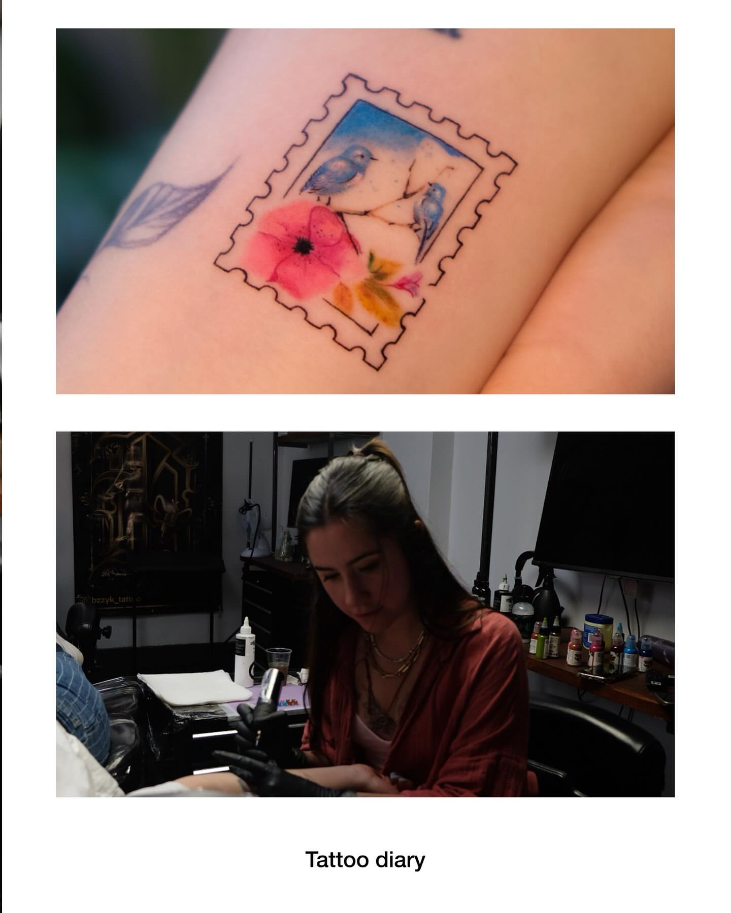 Tattoo by @senaasogutlu — watercolor