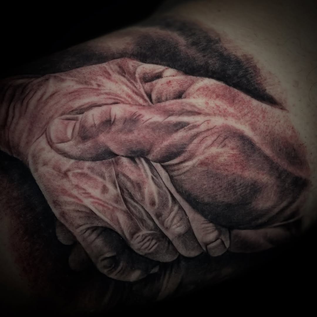 Tattoo by @bull_liquidchaos — realism, black_and_grey
