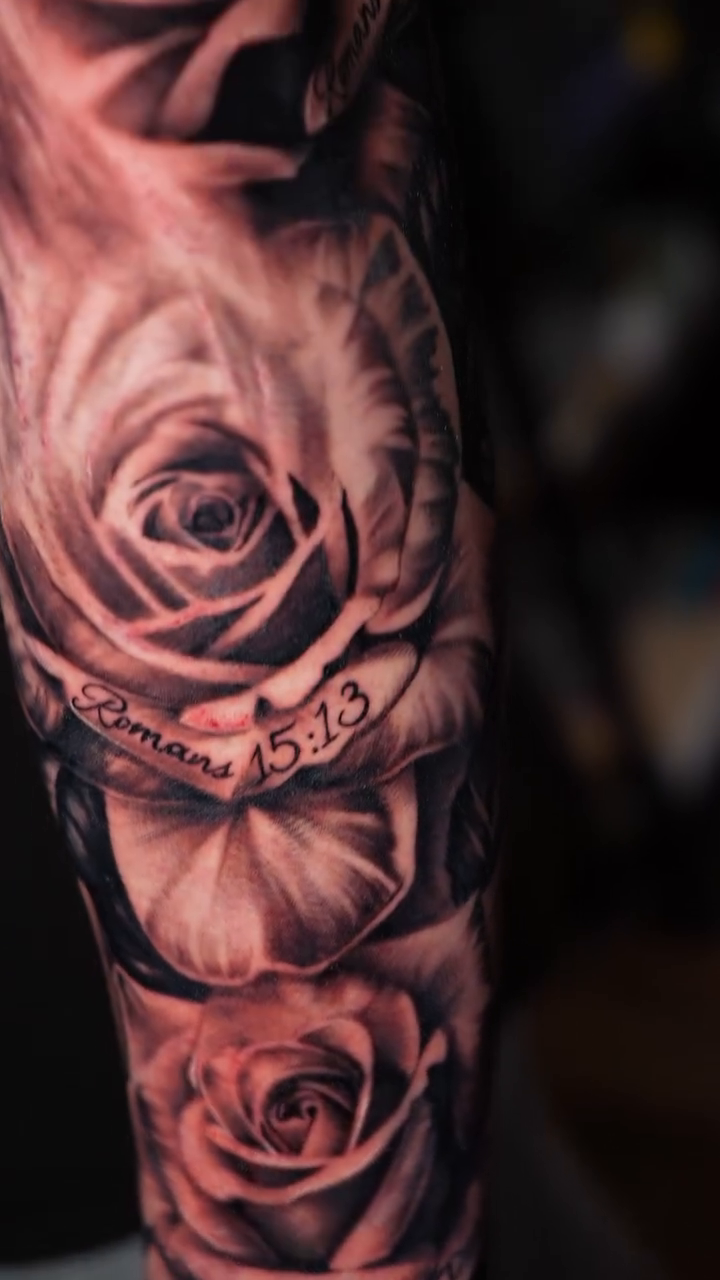 Tattoo by @tiffypxo — realism, black_and_grey