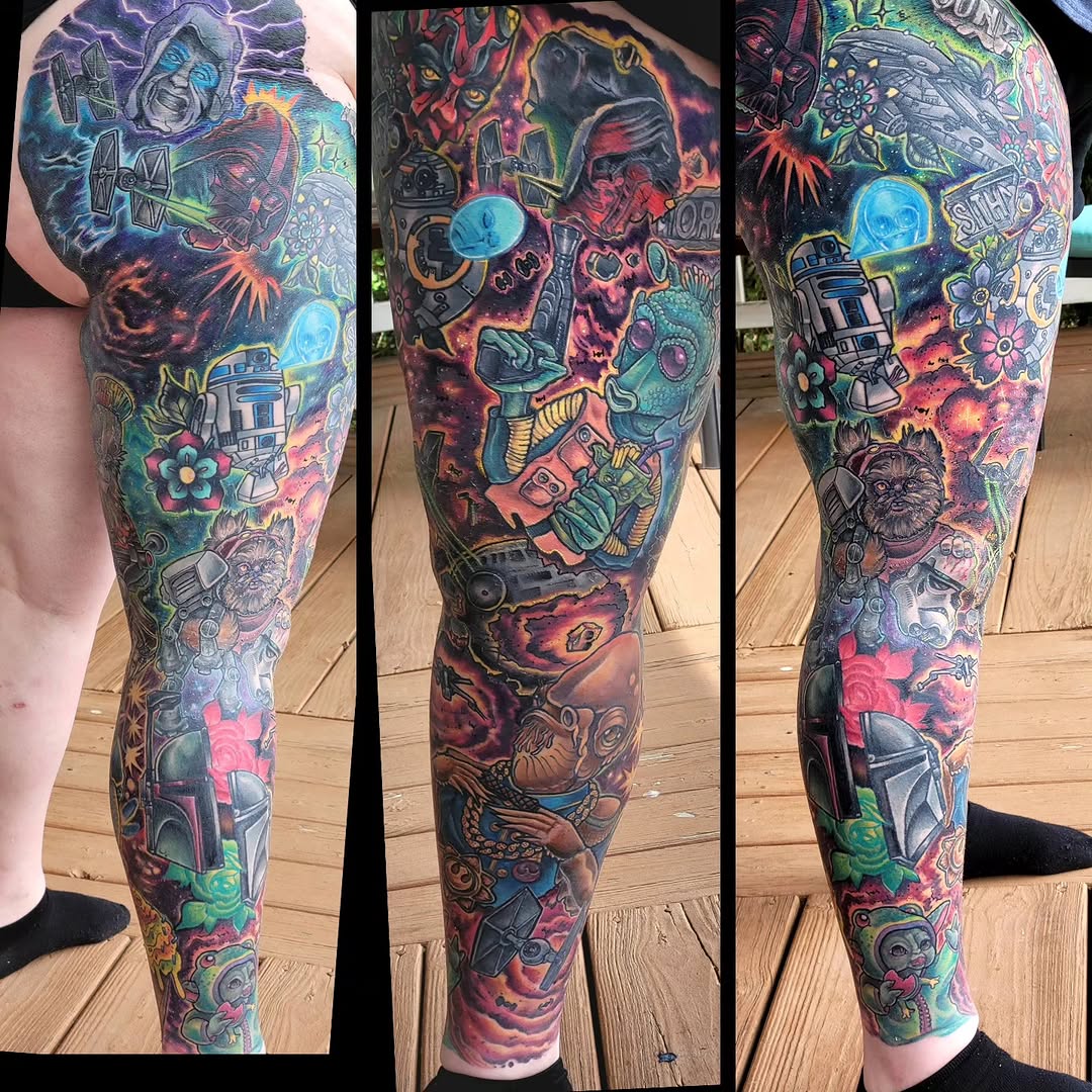 Tattoo by @dawnetattoos — new_school, realism