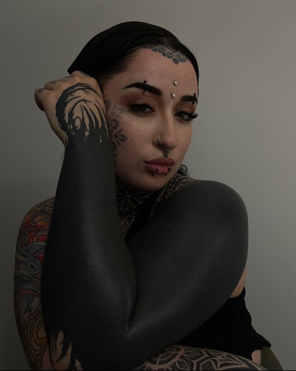 Tattoo by @finelineperception — black_and_grey