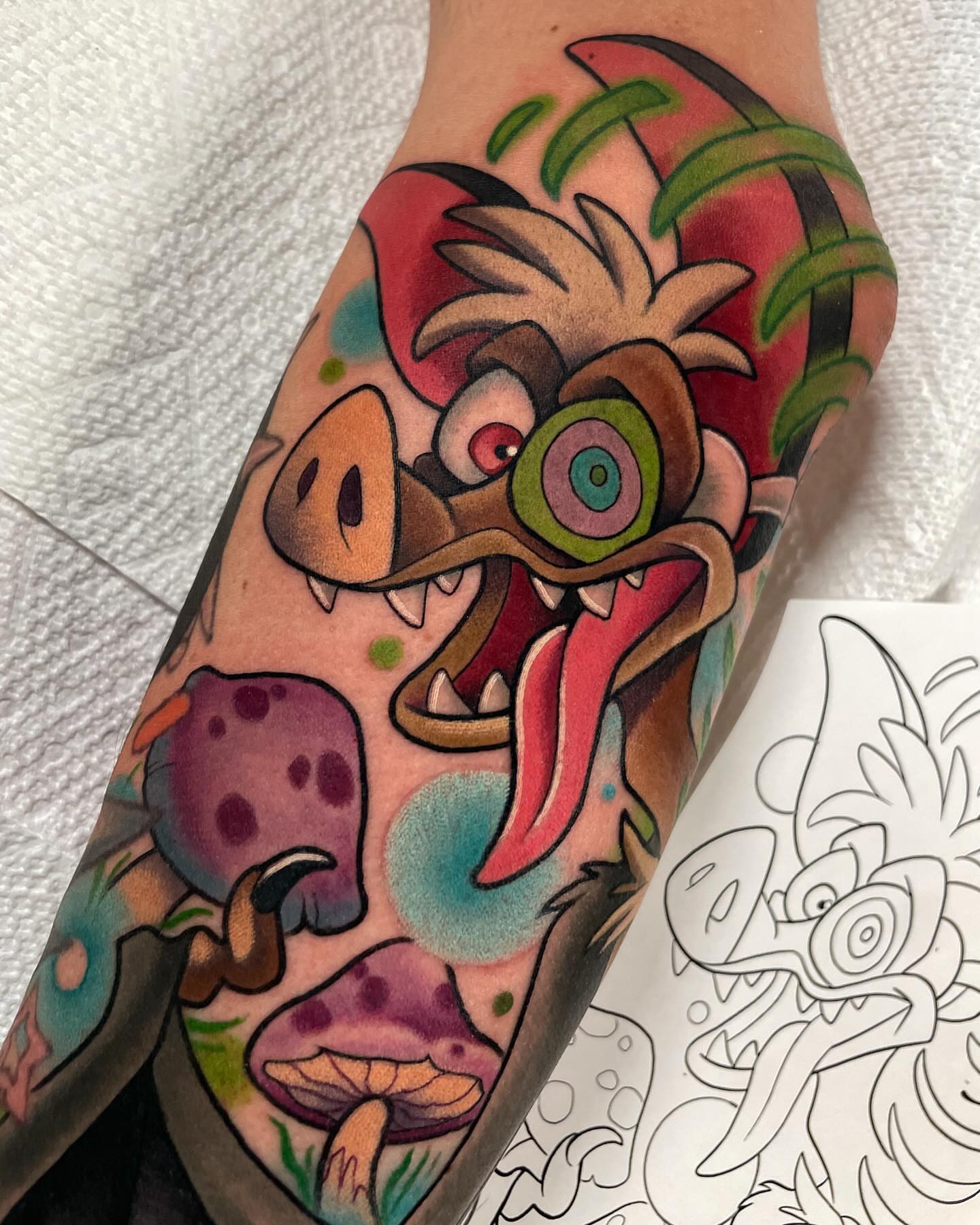 Tattoo by @tallsarahtattoos — american_traditional