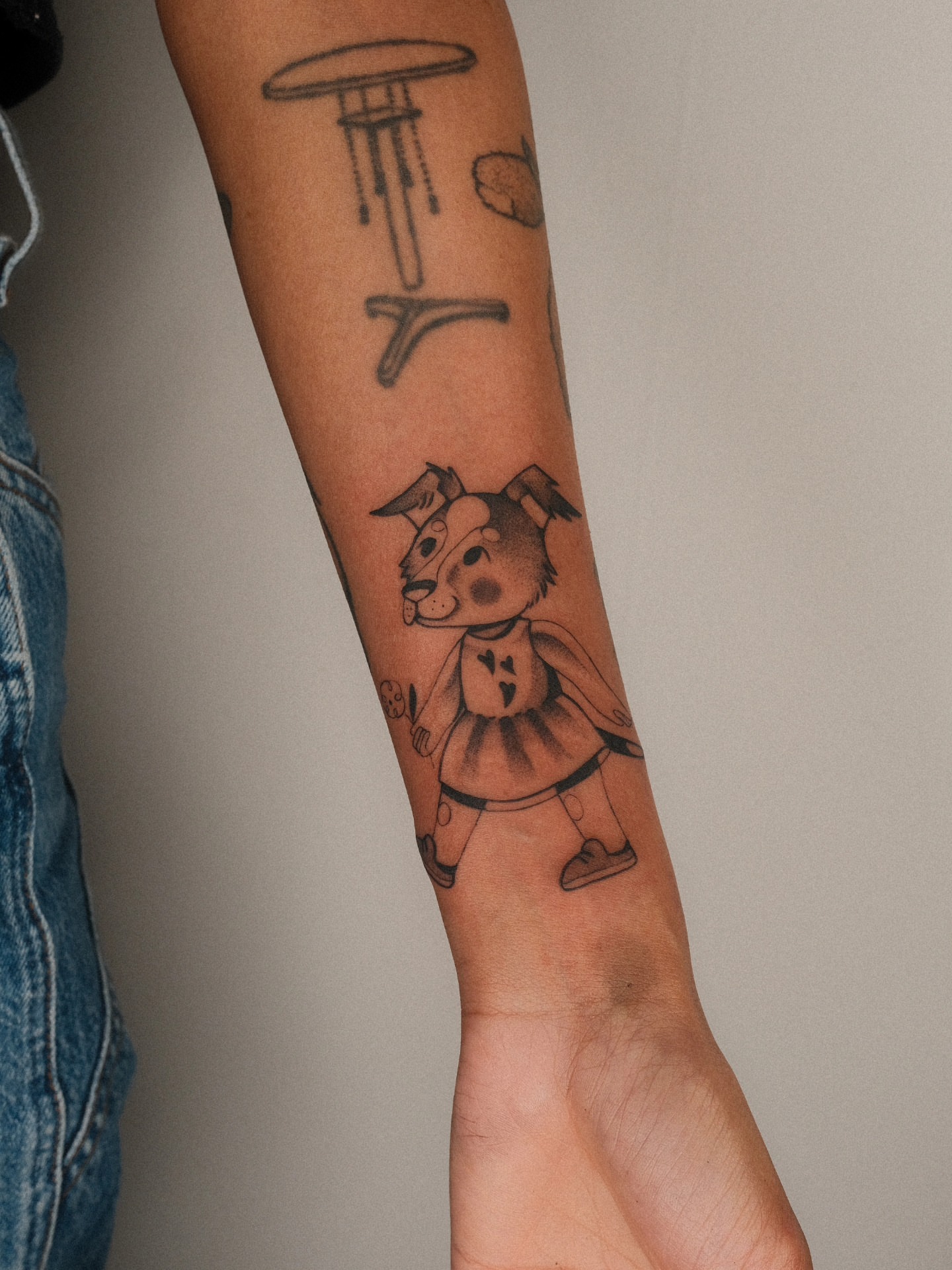 Tattoo by @hey.julieanne — black_and_grey