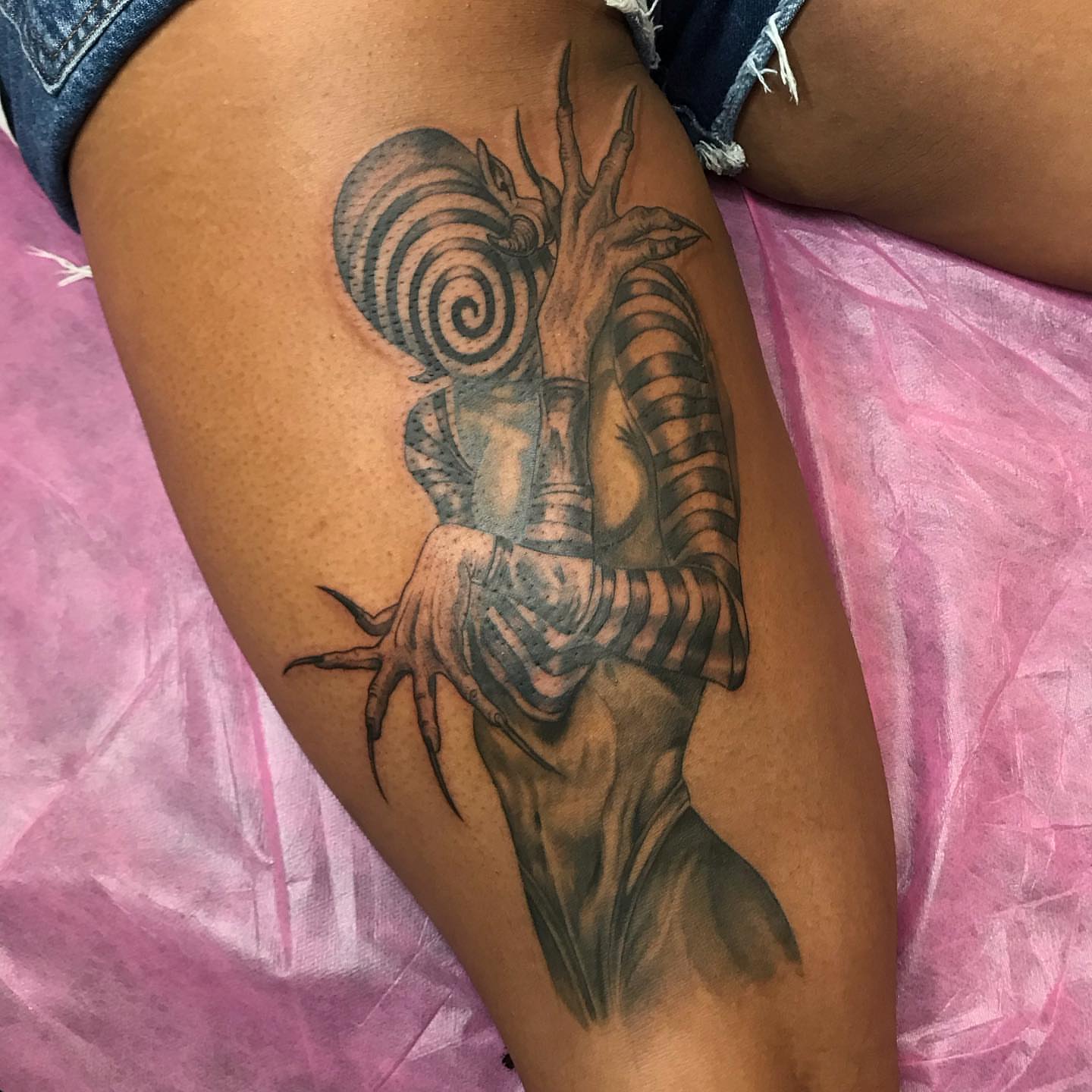 Tattoo by @rickrayne — realism, dark_realism
