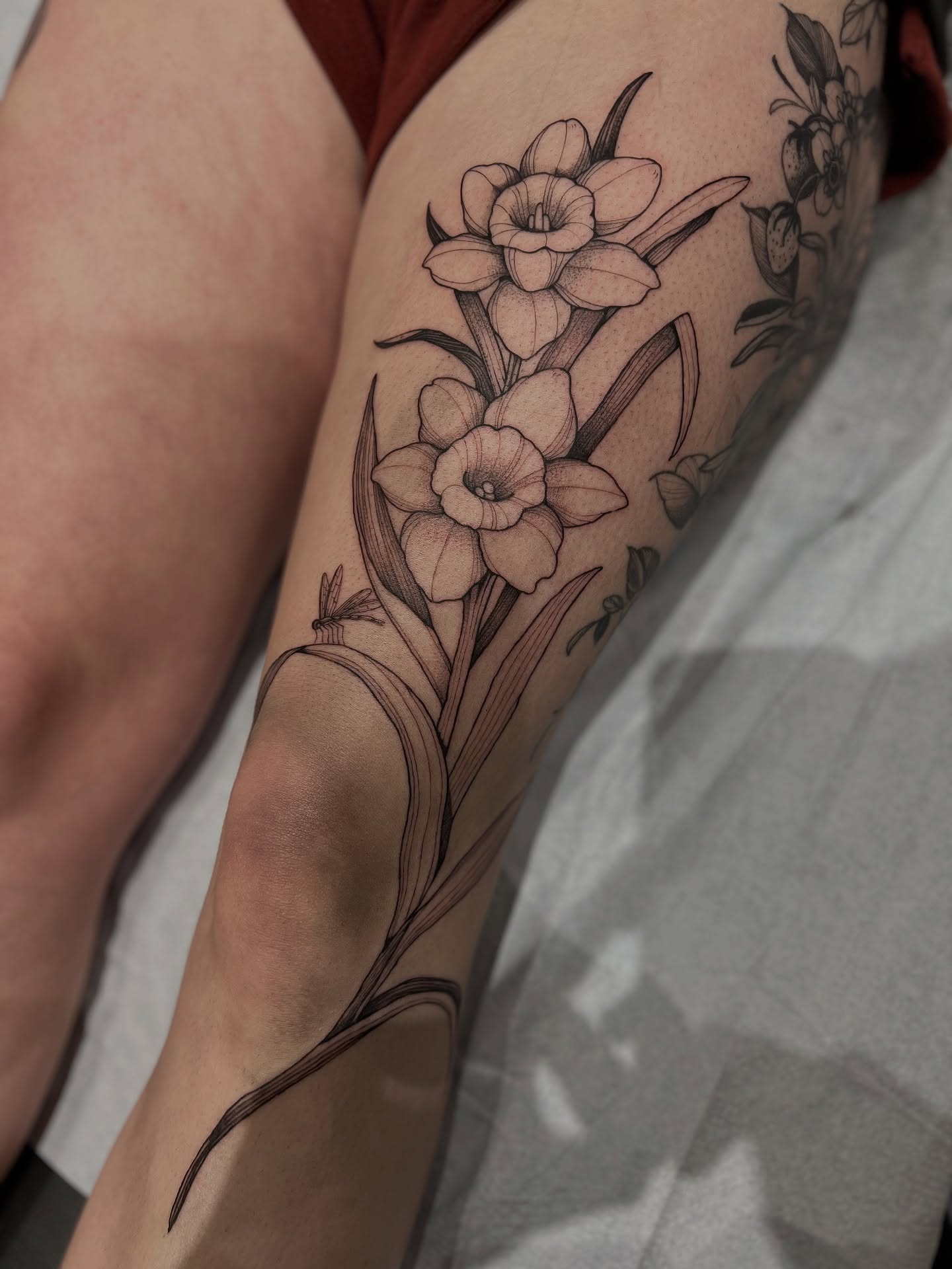 Tattoo by @miketa_tattoo — black_and_grey