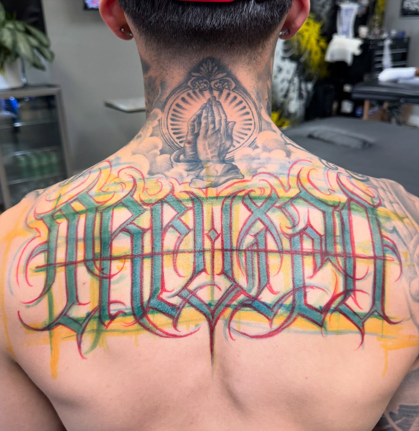 Tattoo by @tattoo_beez — lettering_script