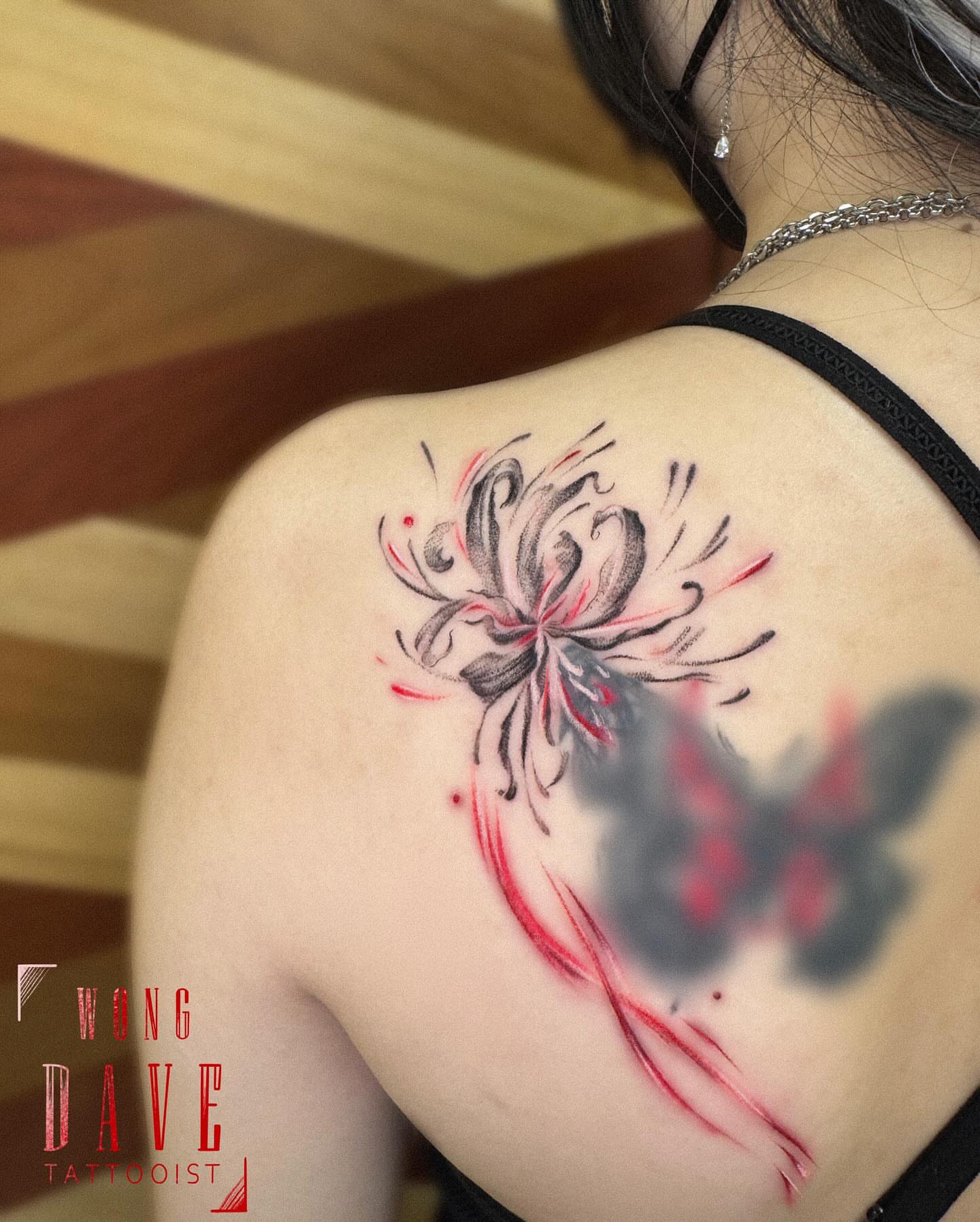 Tattoo by @dw_tattooer — watercolor