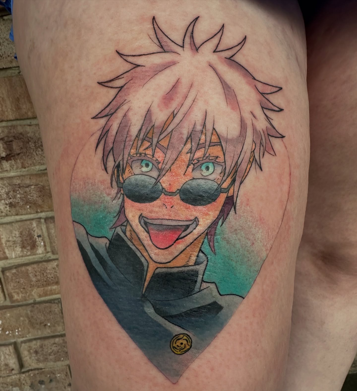 Tattoo by @leethemillennial — anime