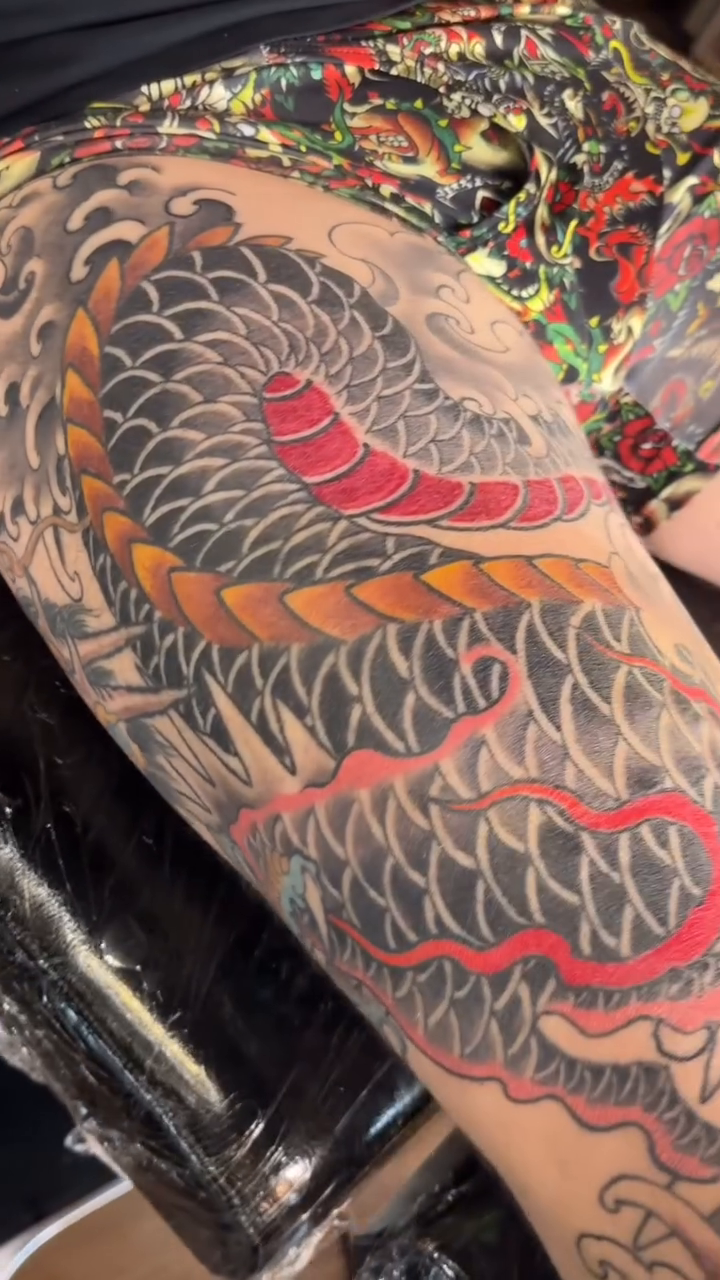 Tattoo by @aaron_bell — japanese_irezumi