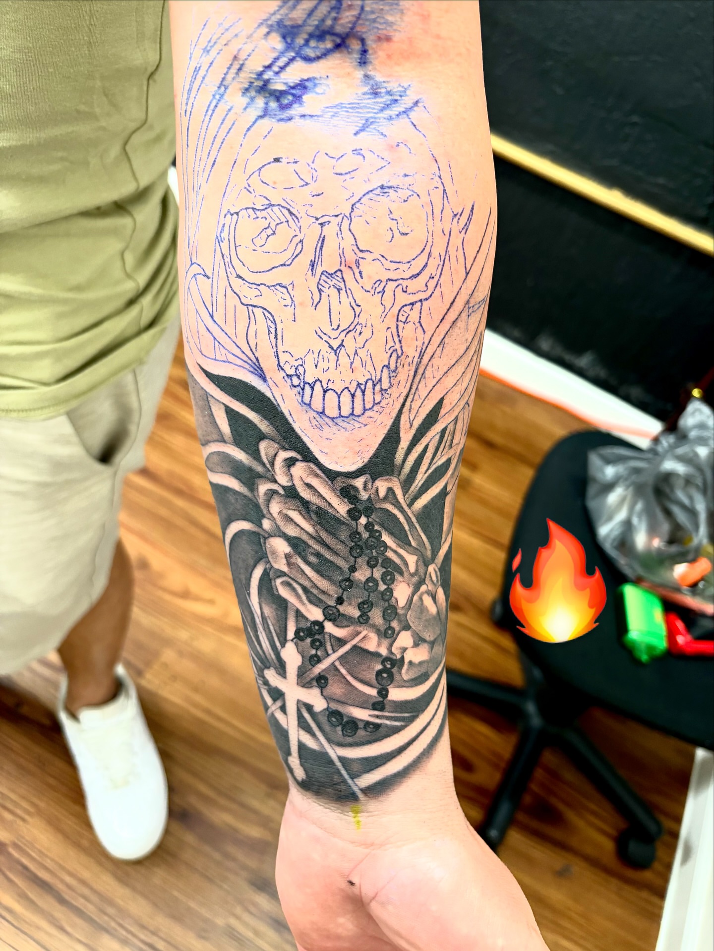 Tattoo by @ink_kevin_ — american_traditional, dark_realism