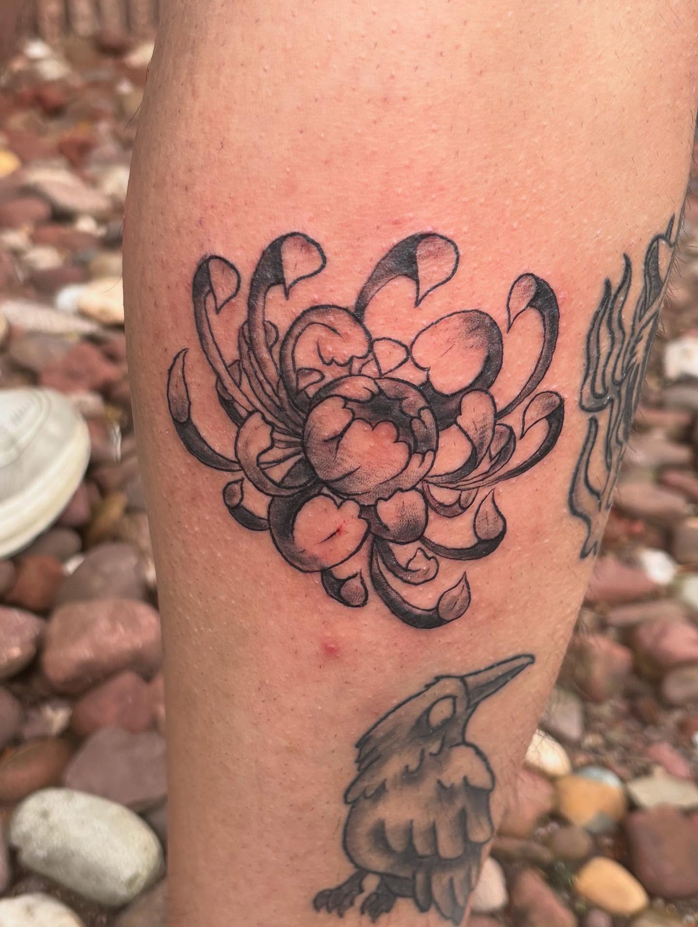 Tattoo by @lukeybtattoo — black_and_grey