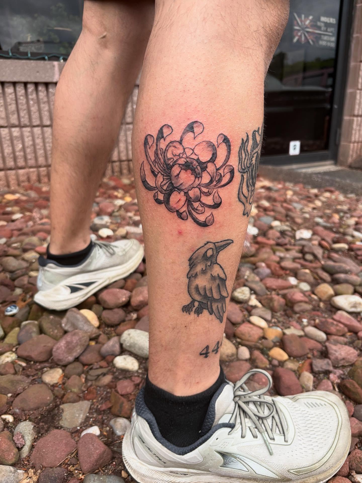 Tattoo by @lukeybtattoo — black_and_grey