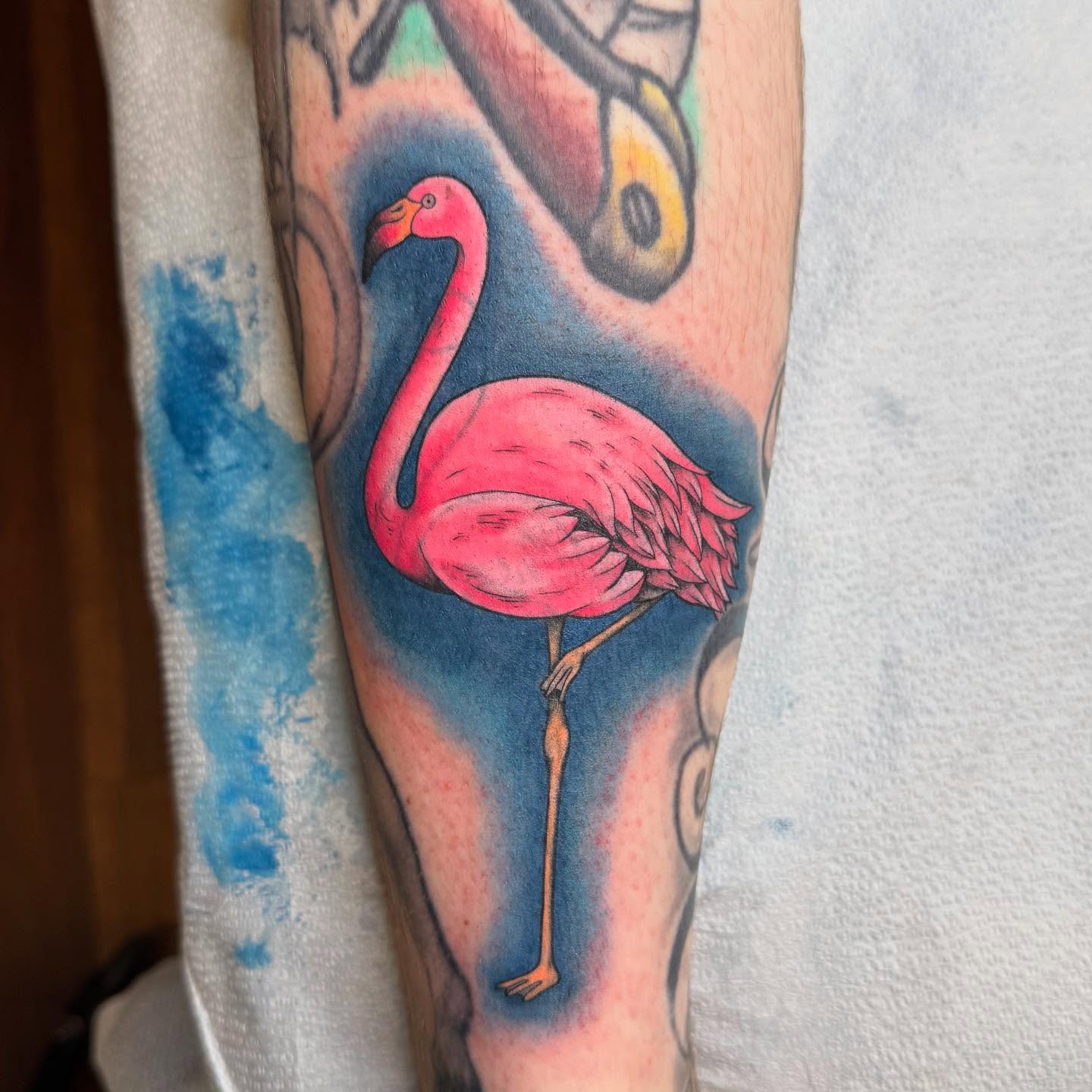 Tattoo by @inyourskiin — watercolor