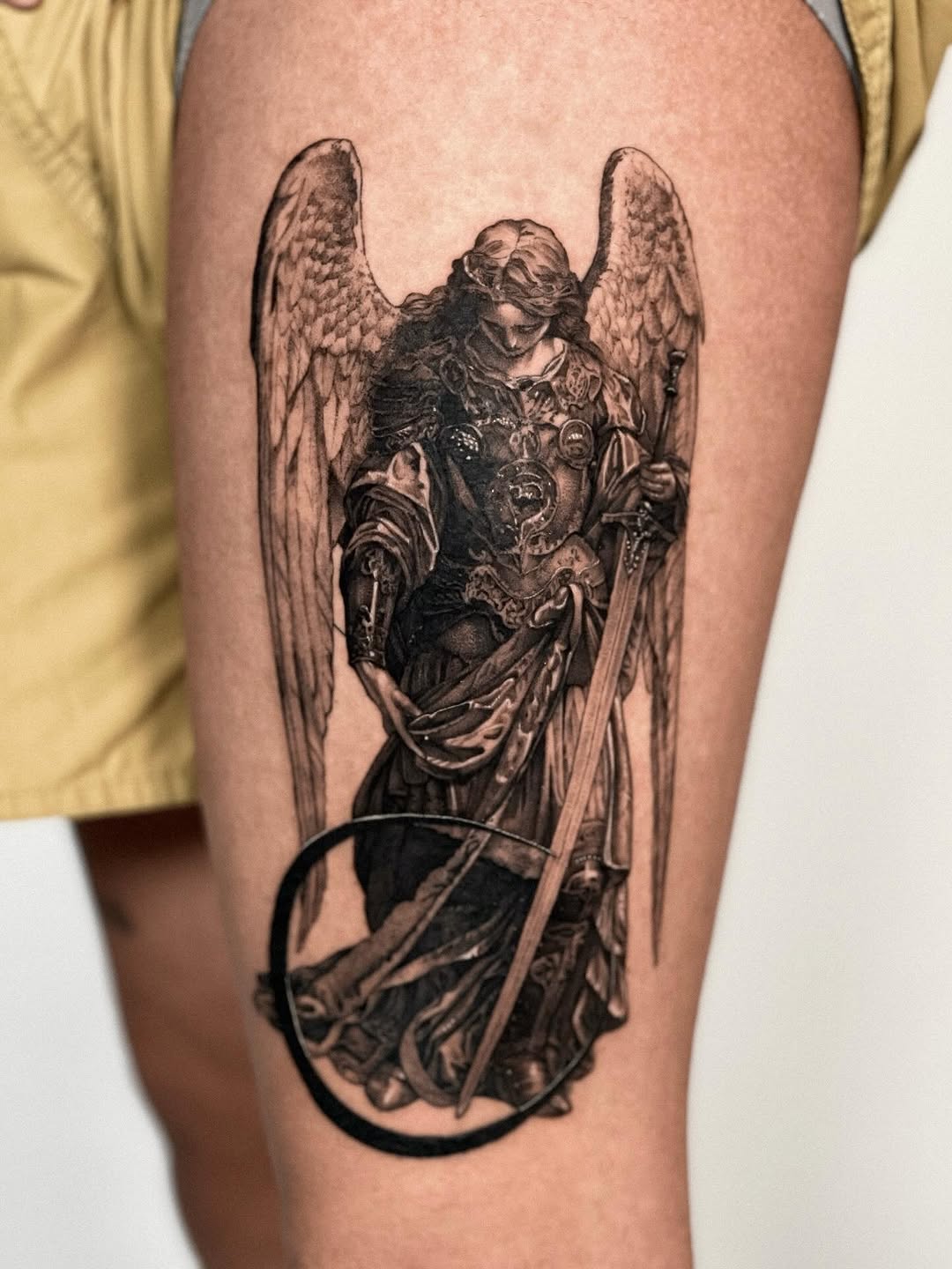 Tattoo by @blackbird_tattooer — realism, black_and_grey