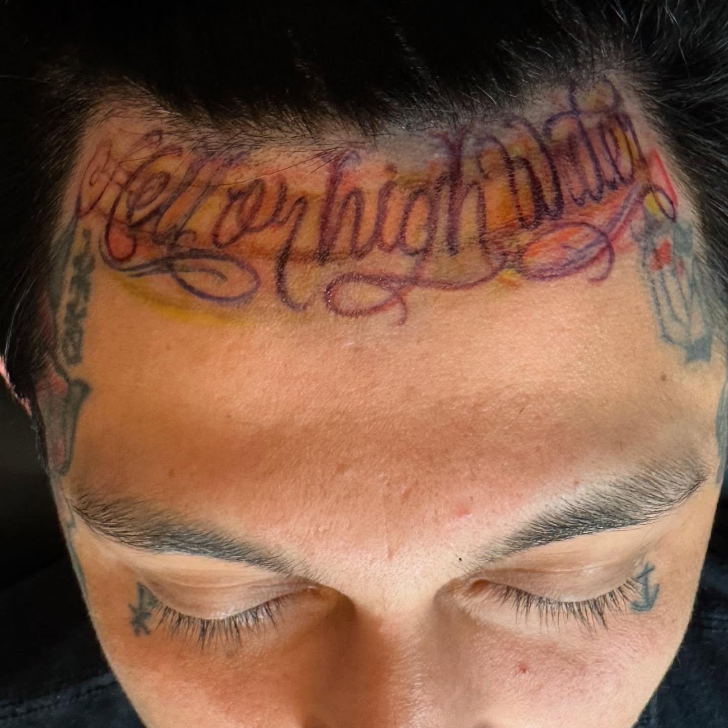 Tattoo by @tattoosbyskip — lettering_script