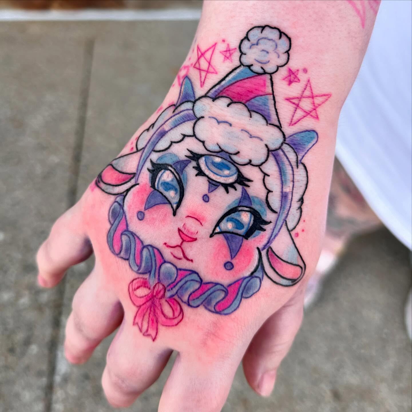 Tattoo by @pinbug — anime