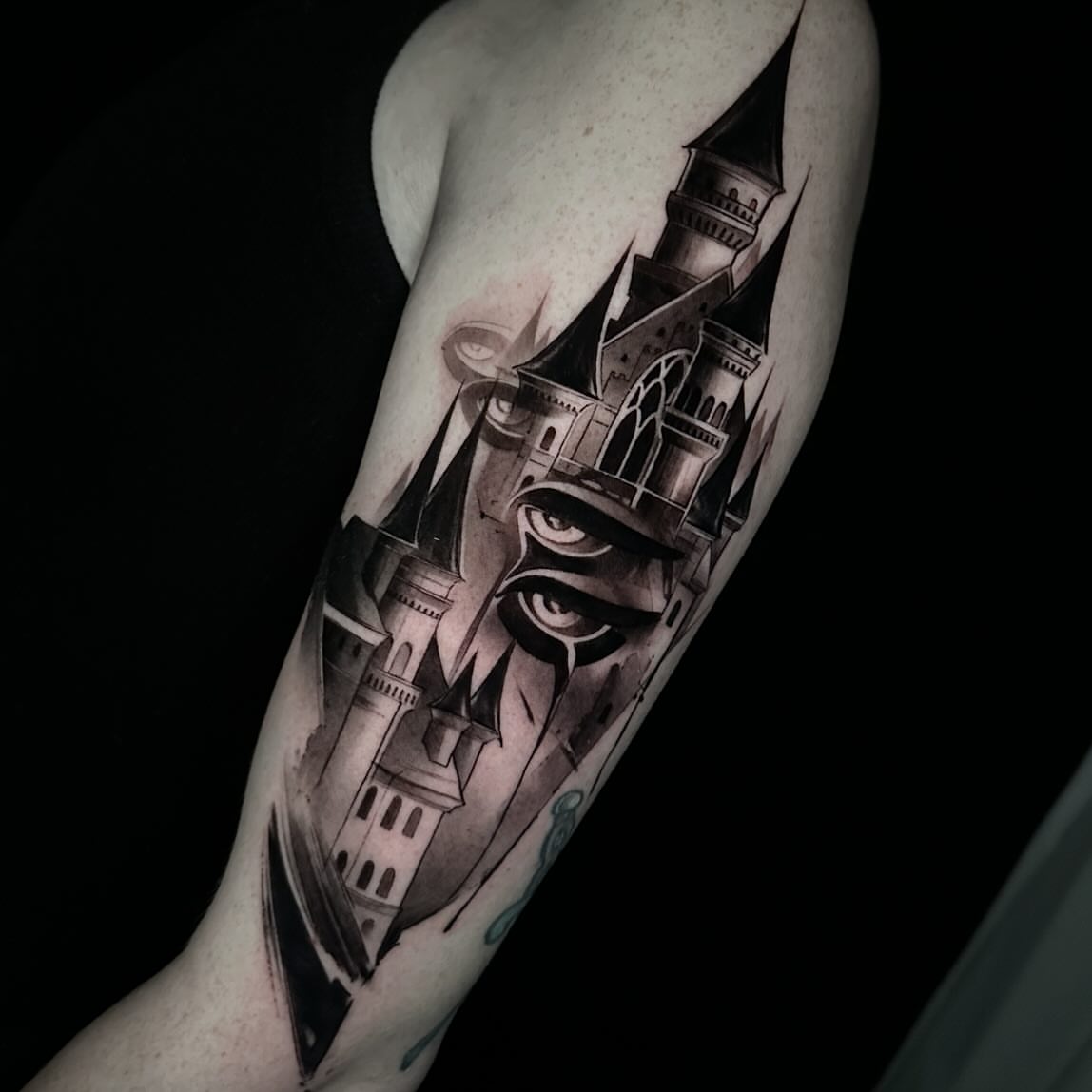 Tattoo by @nathanadsitart — black_and_grey, realism