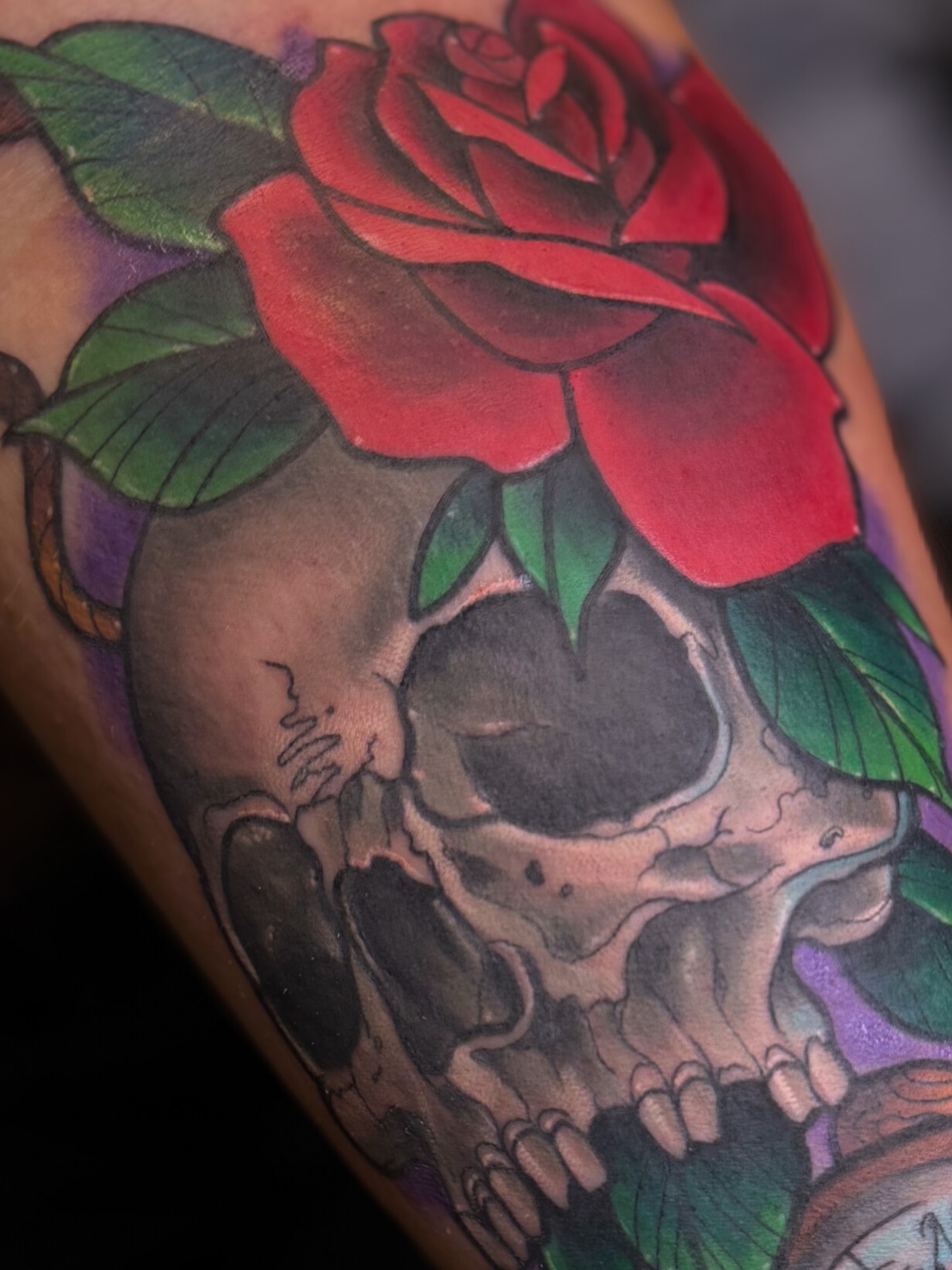 Tattoo by @aminatattooyou โ american_traditional, realism