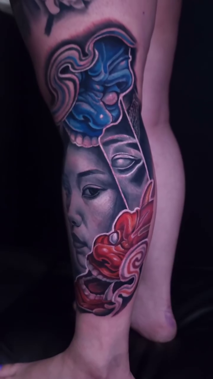 Tattoo by @kreativejuices13 — japanese_irezumi, realism