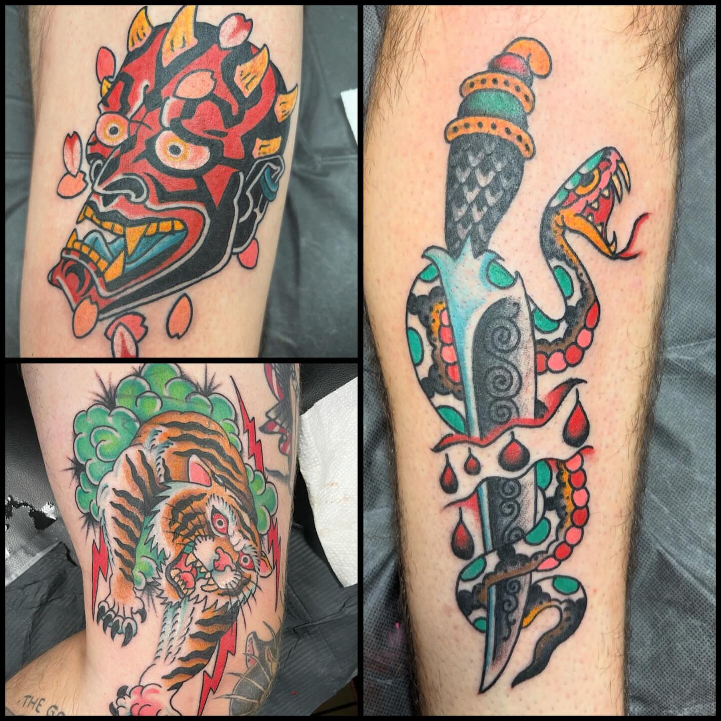 Tattoo by @scott_weatherwax — american_traditional, japanese_irezumi