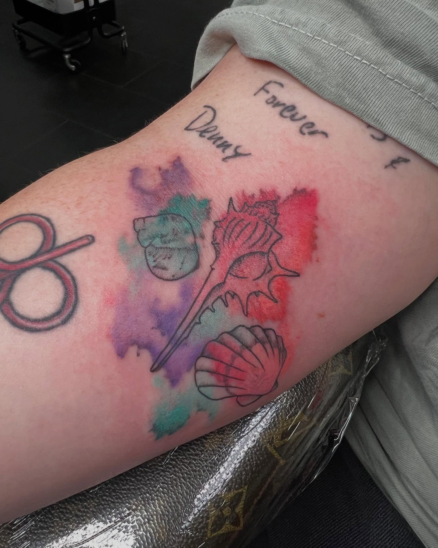 Tattoo by @leximakestattoos — watercolor