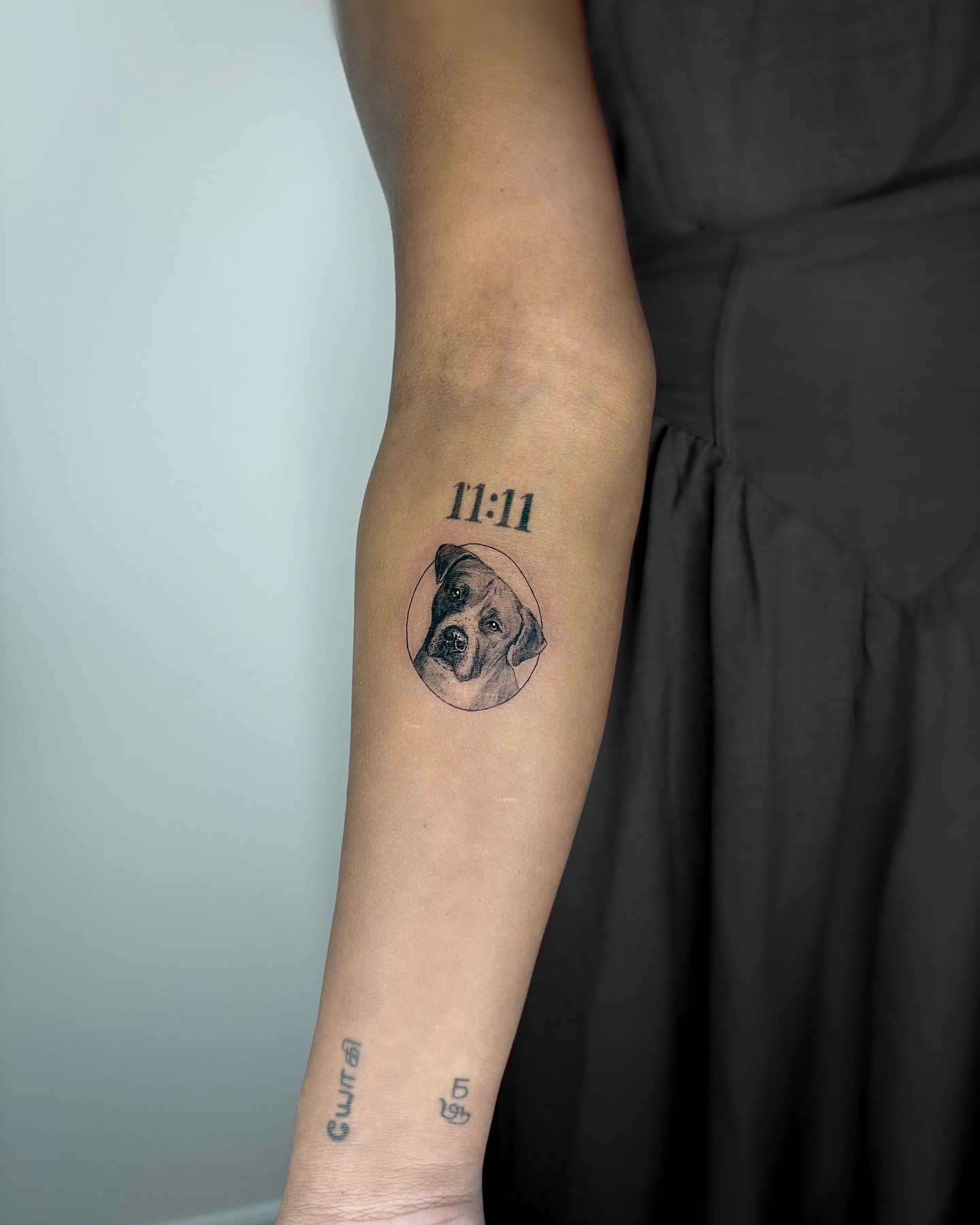 Tattoo by @dasom_real — black_and_grey