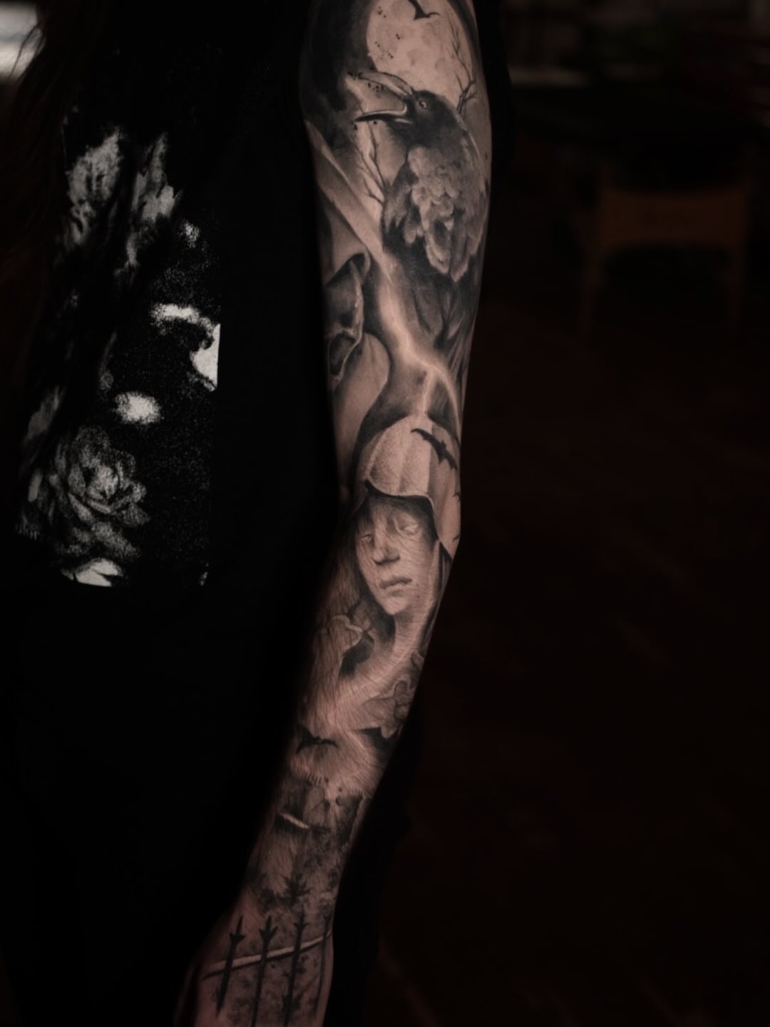 Tattoo by @cassangelotattoo — black_and_grey, realism