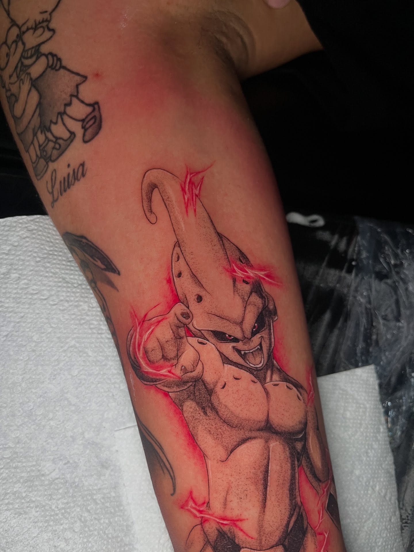 Tattoo by @cante_ink_ — anime