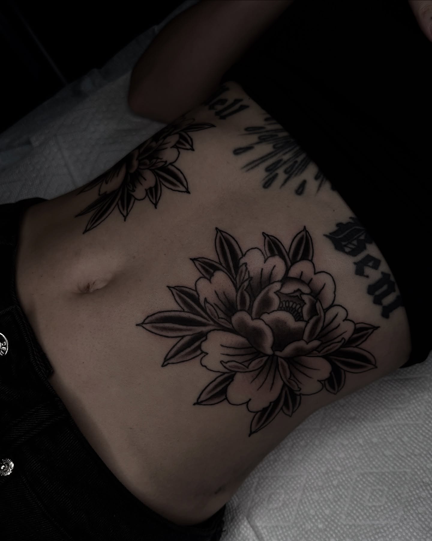 Tattoo by @countmia — black_and_grey
