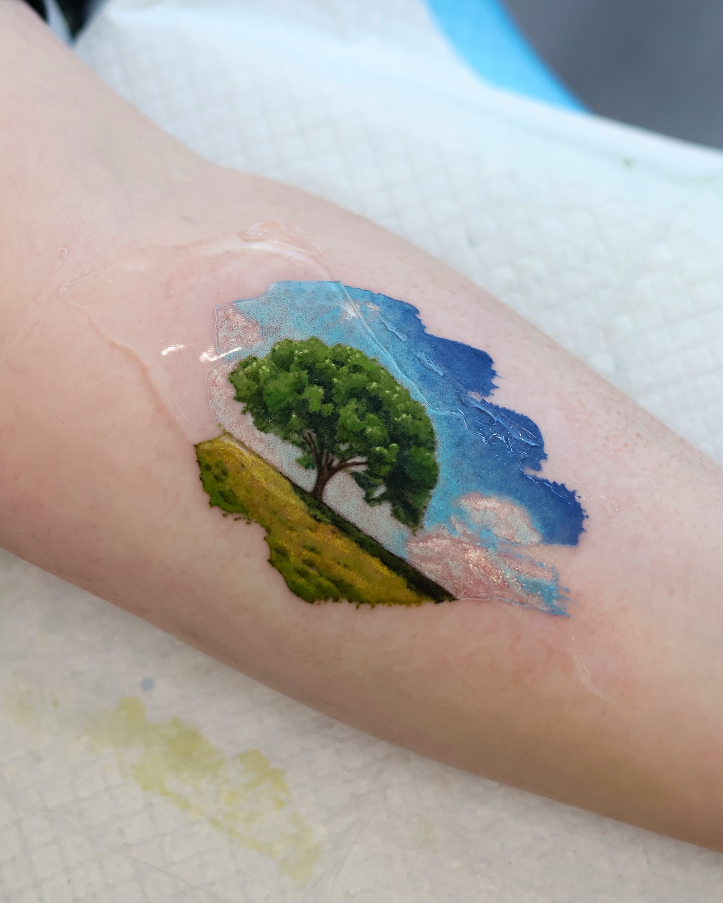Tattoo by @tattooist_yum โ watercolor