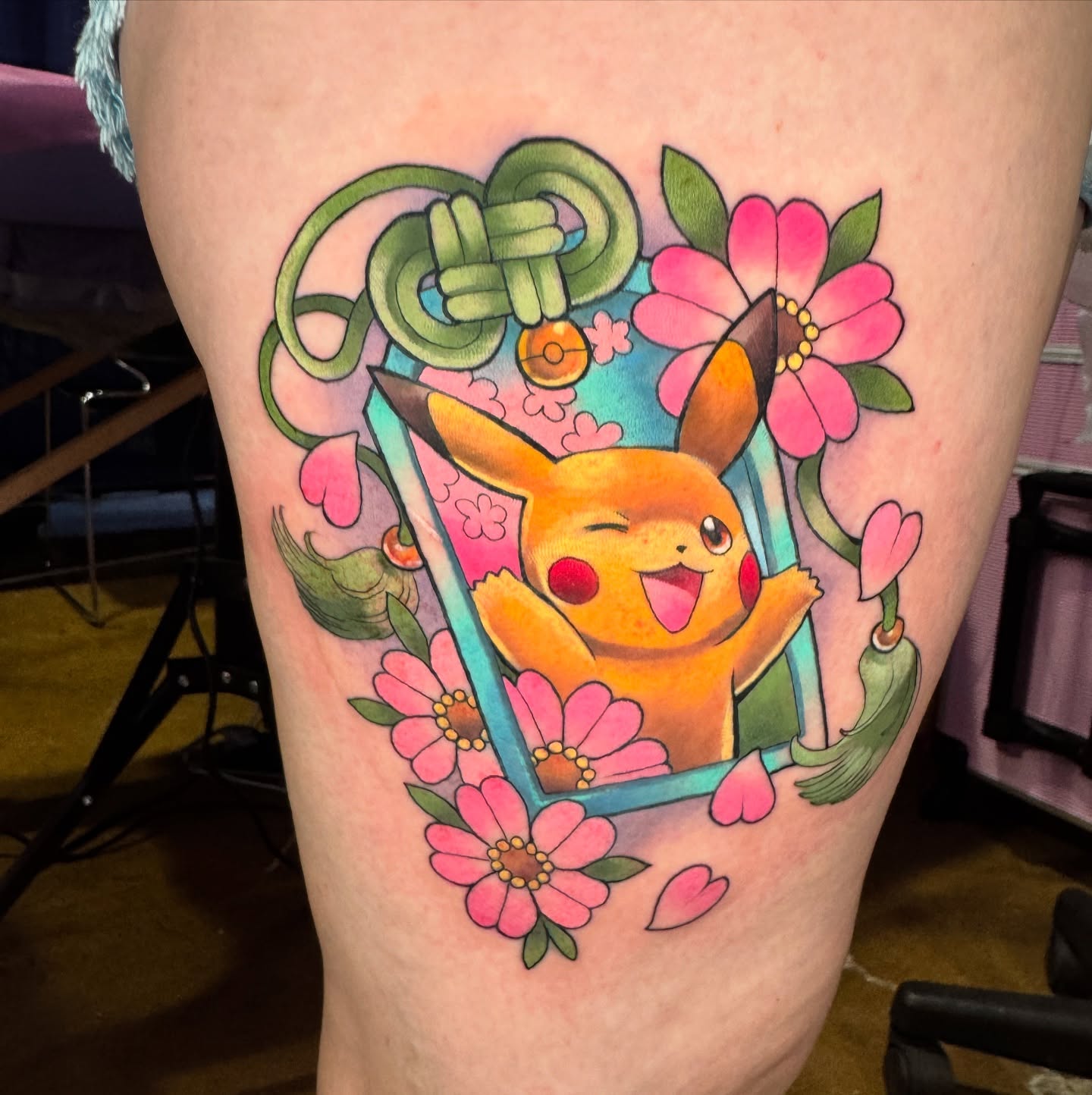 Tattoo by @amyporterart — new_school, anime