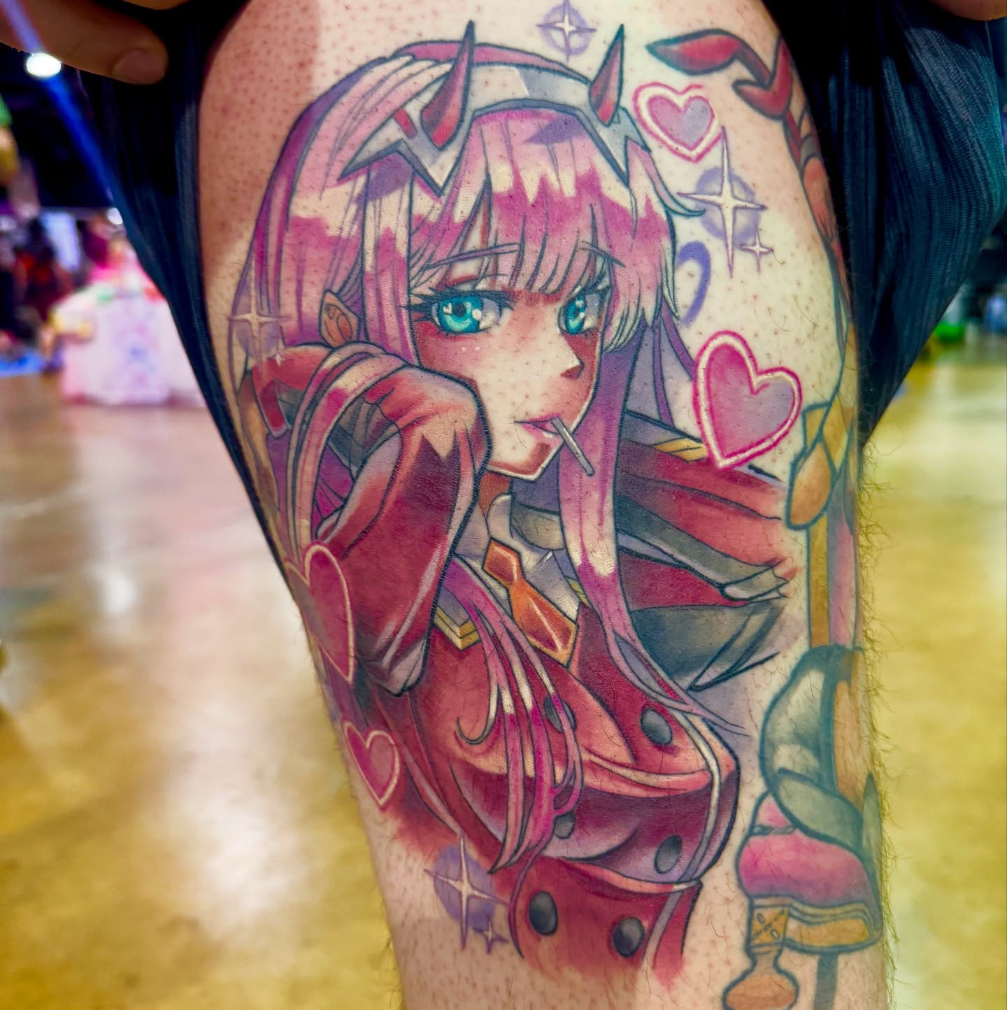 Tattoo by @amyporterart — anime