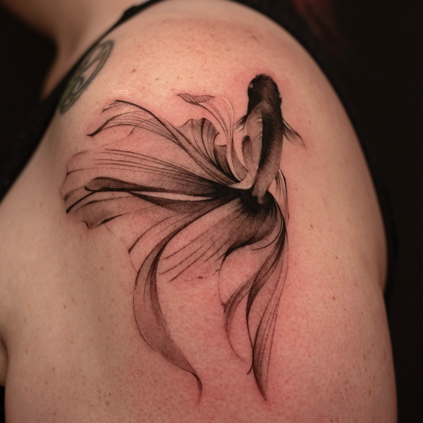 Tattoo by @evian_tat — black_and_grey, realism