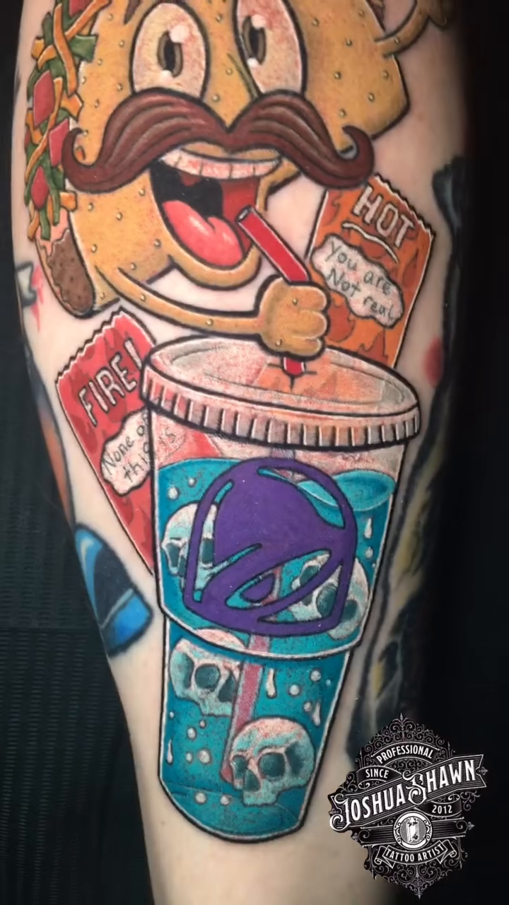 Tattoo by @josh_tattoo — new_school