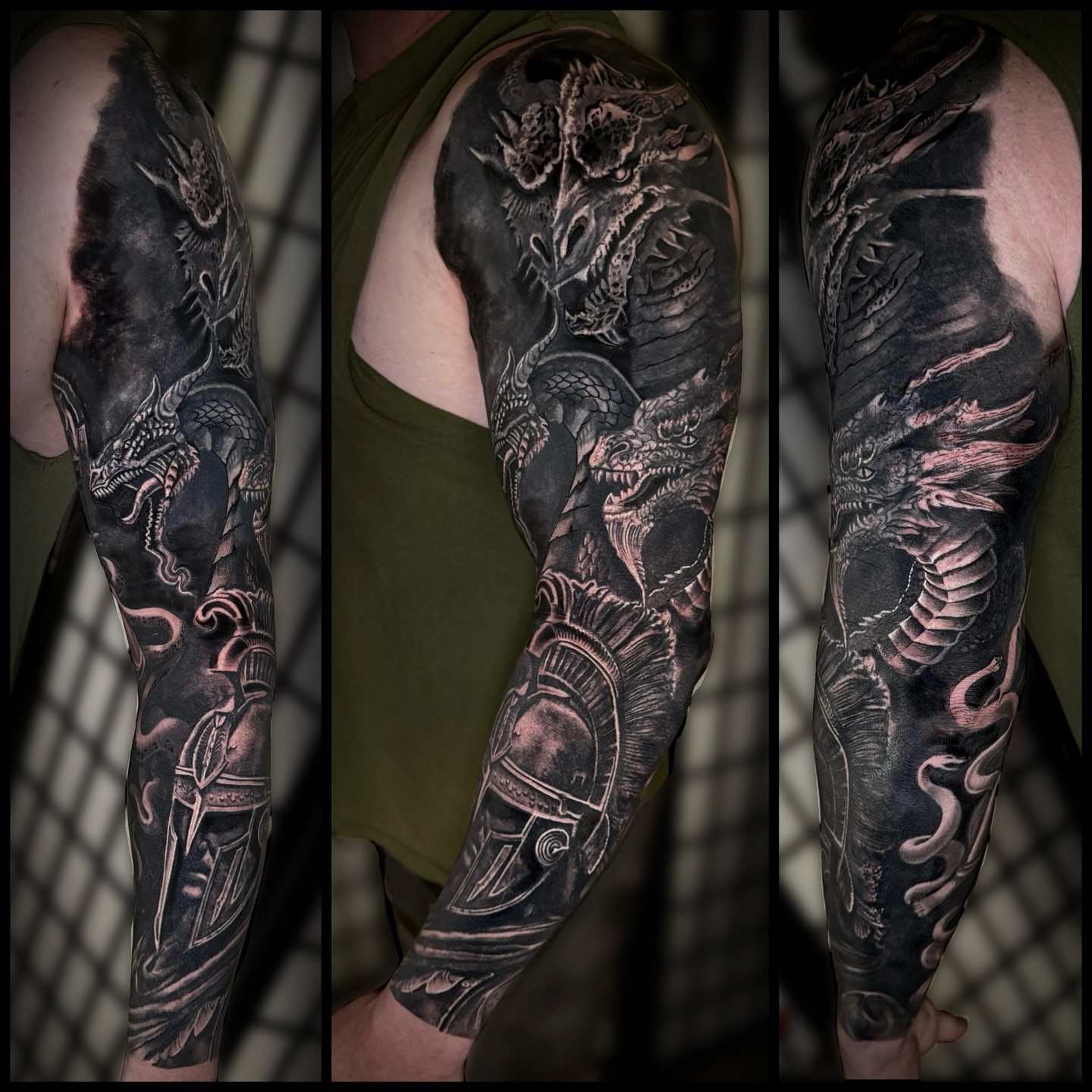 Tattoo by @jamycarlton_ — black_and_grey, realism